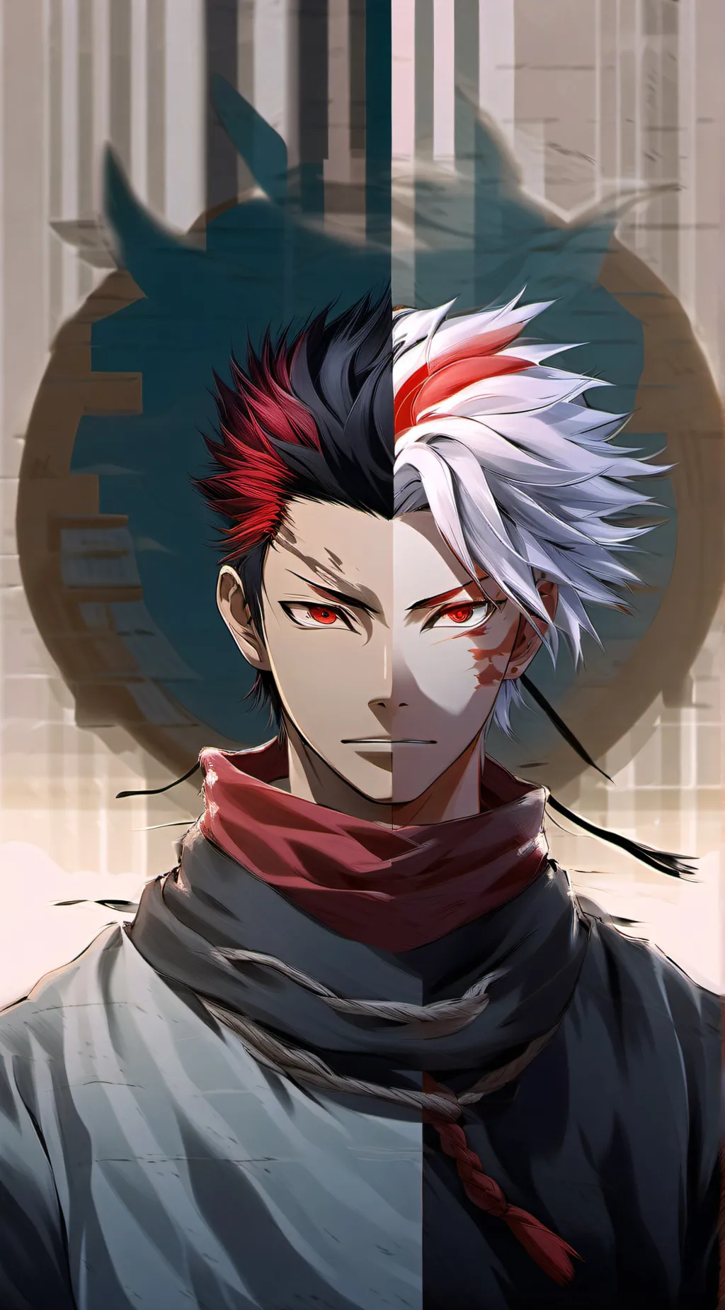 ai character: JJK oc maker background