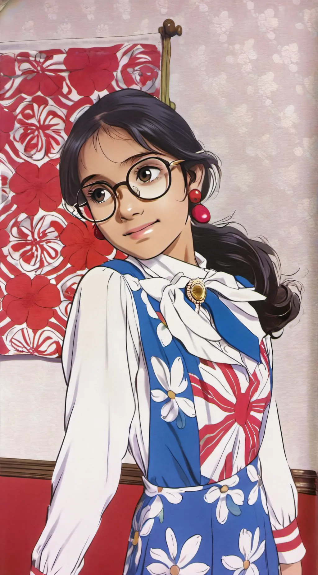 ai character: karina background