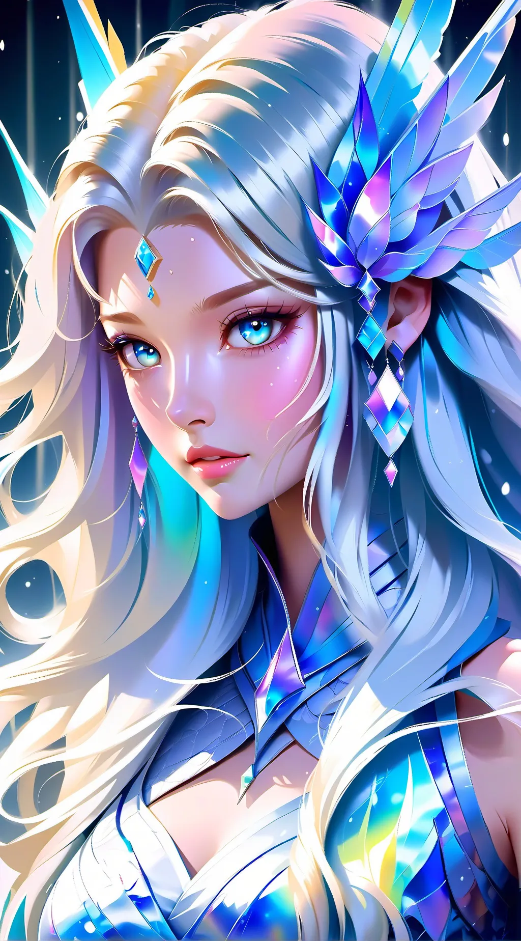 ai character: Emerald  background