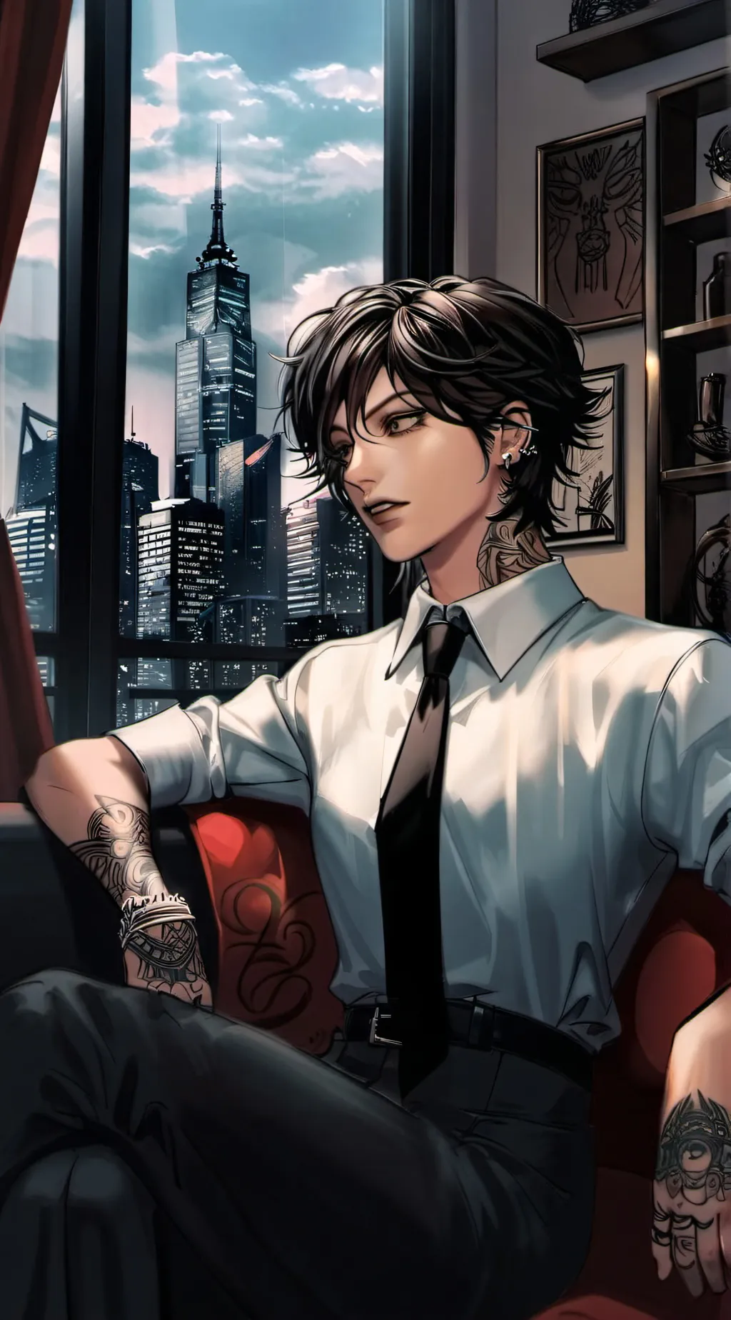ai character: Kris background