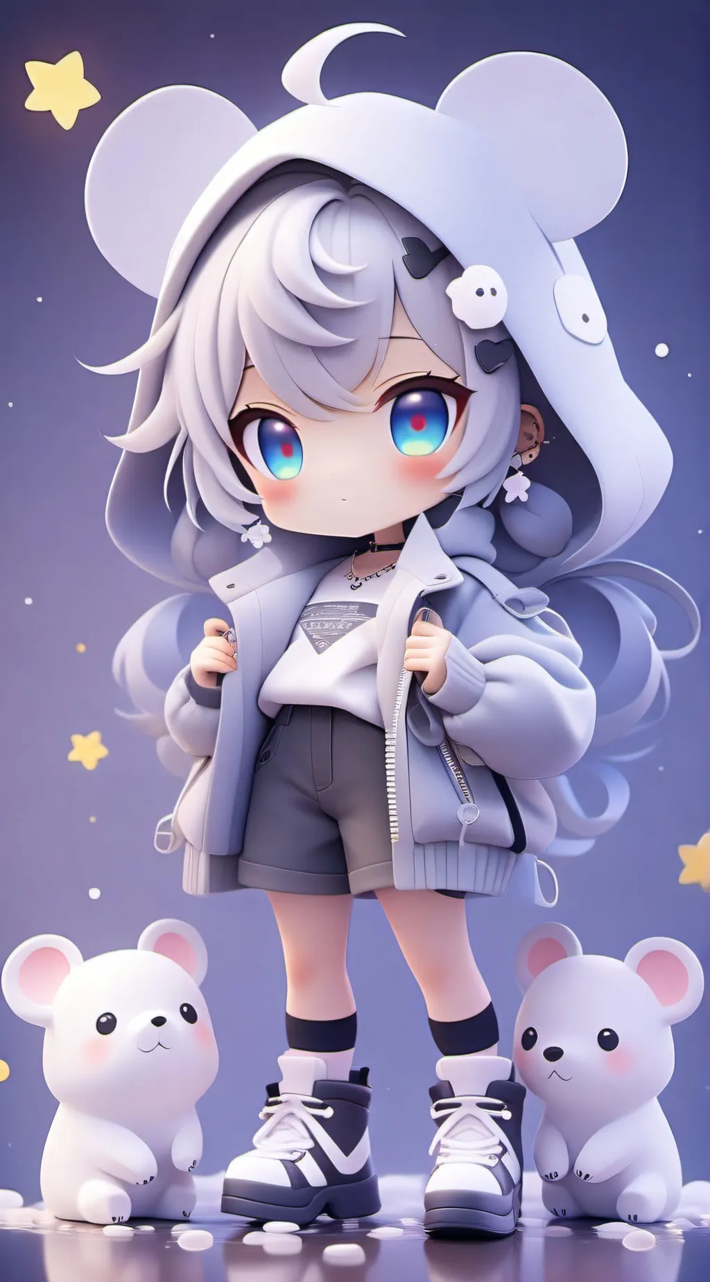 ai character: Bini aiah background