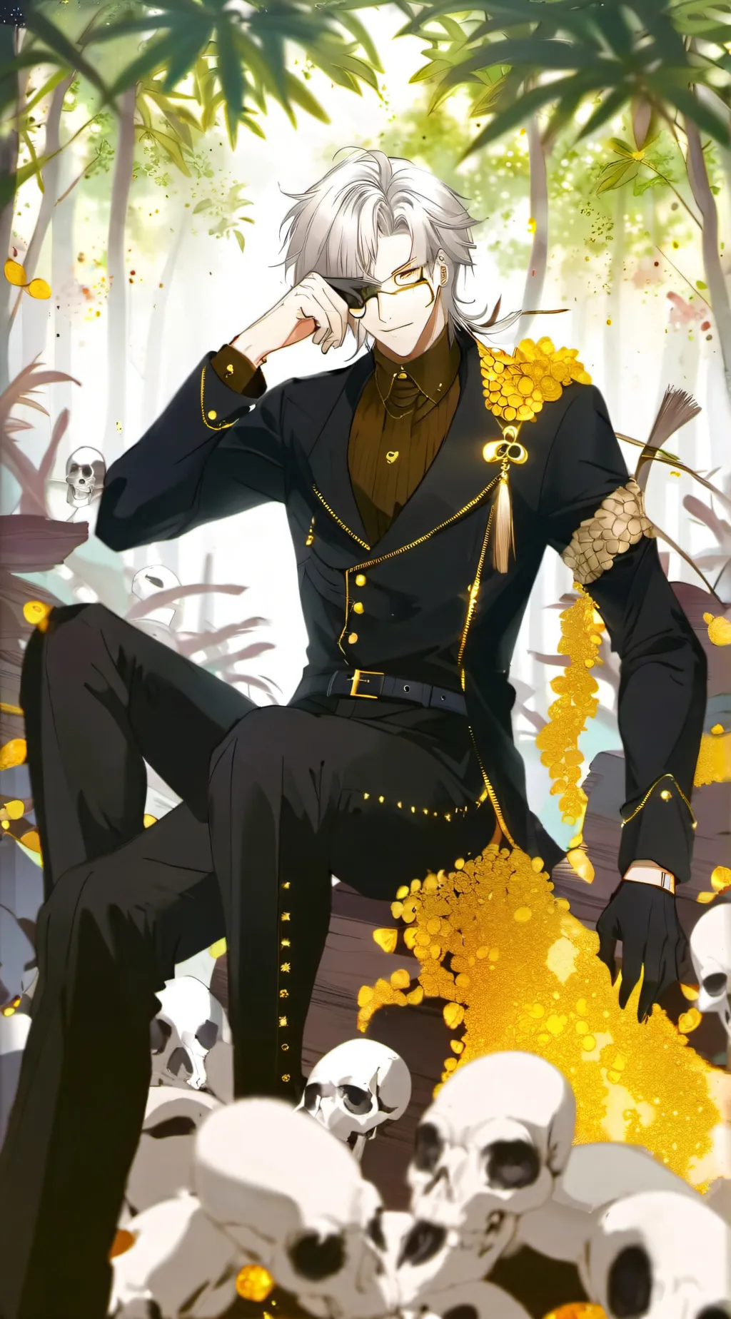 ai character: Gojo background