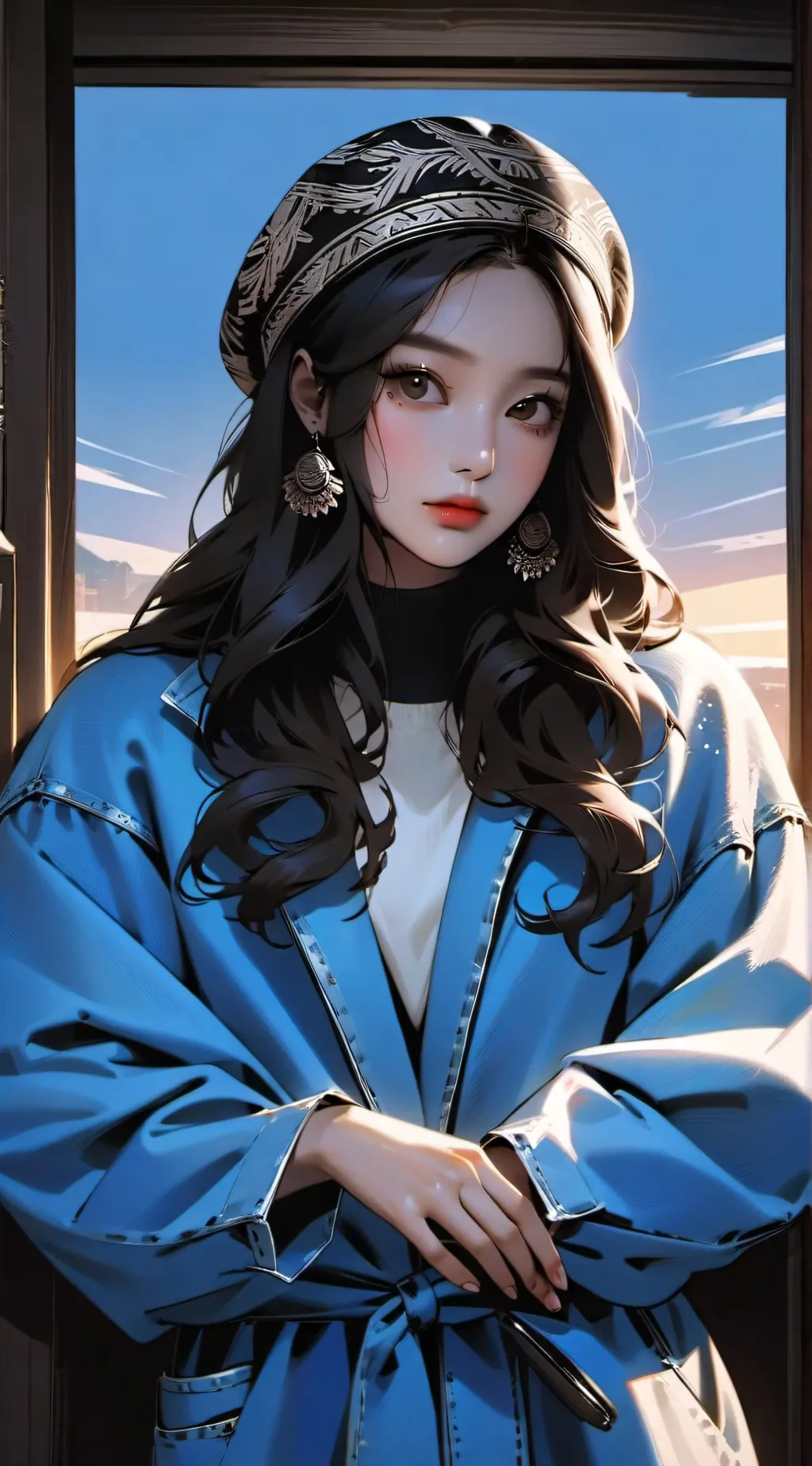 ai character: Ella  background