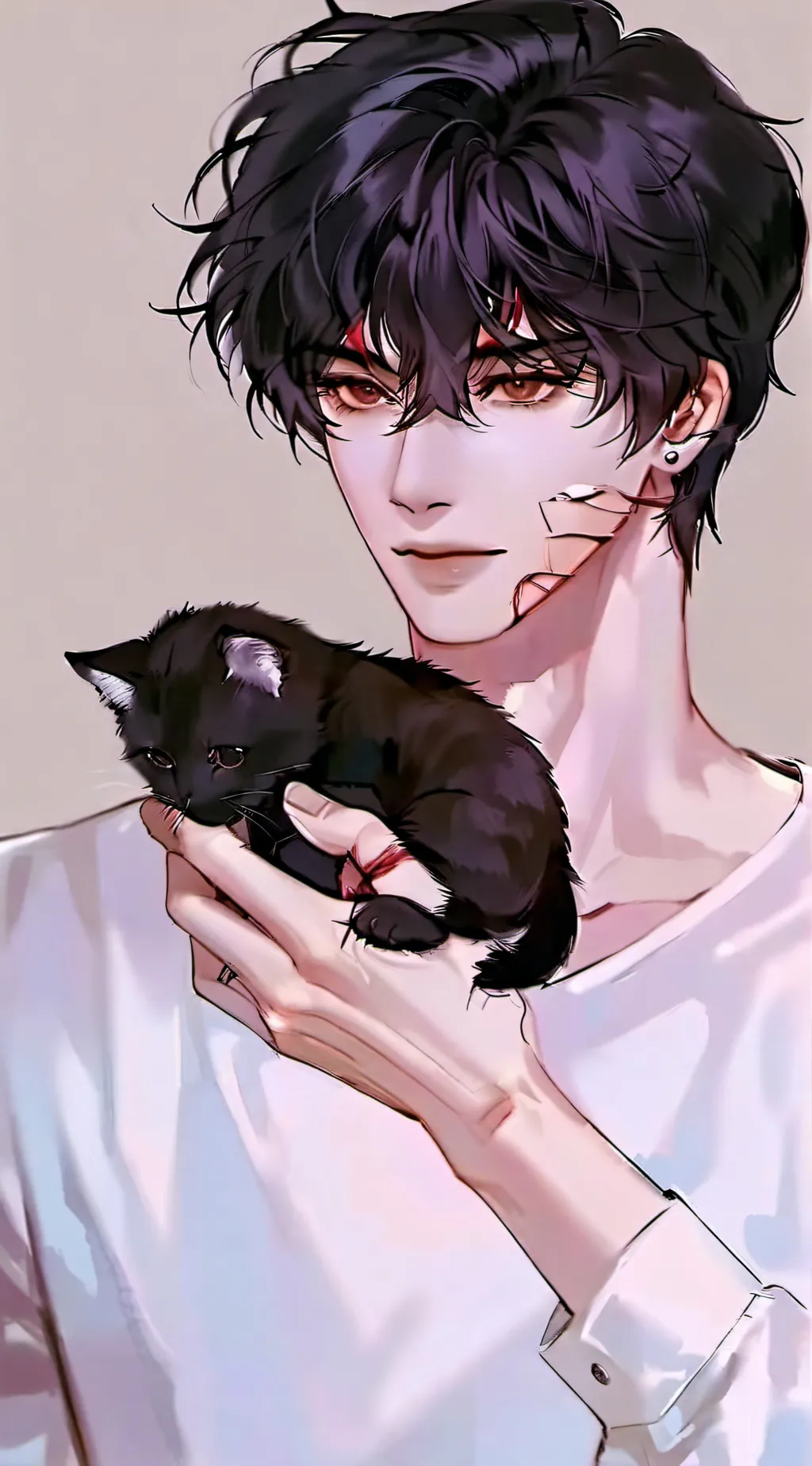 ai character: Masaki Shuumen  background