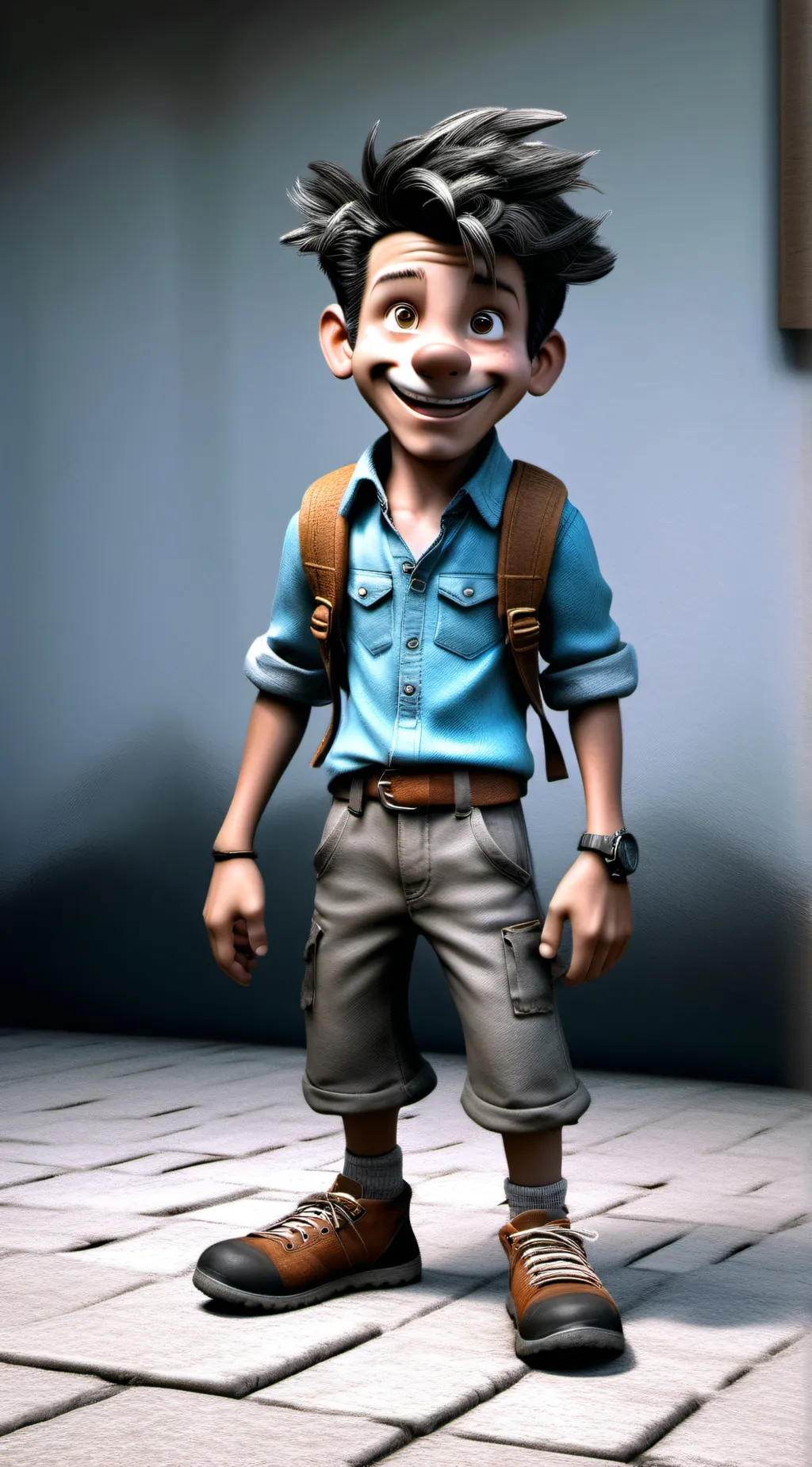 ai character: Funny talkie background