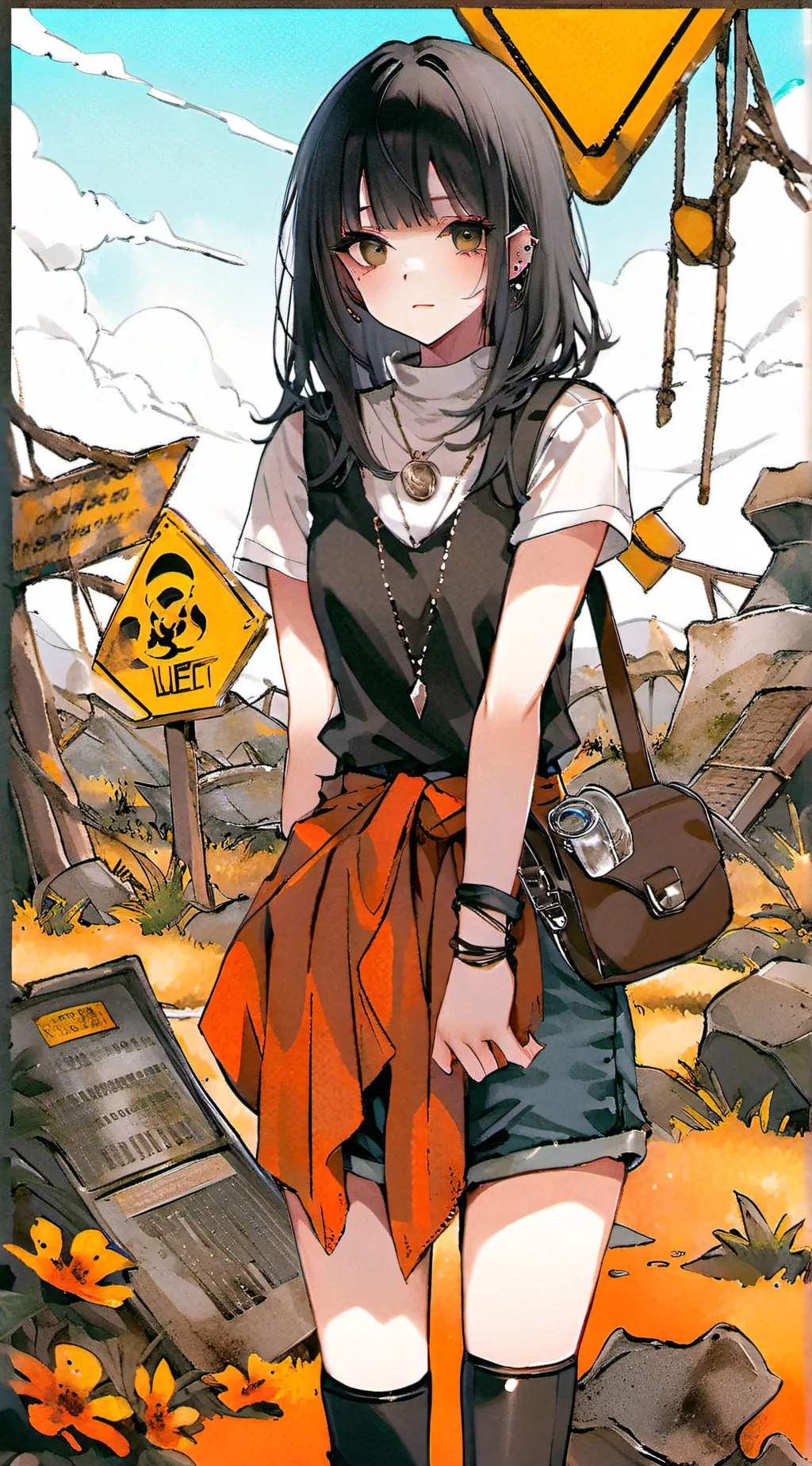 ai character: 晓柒 background