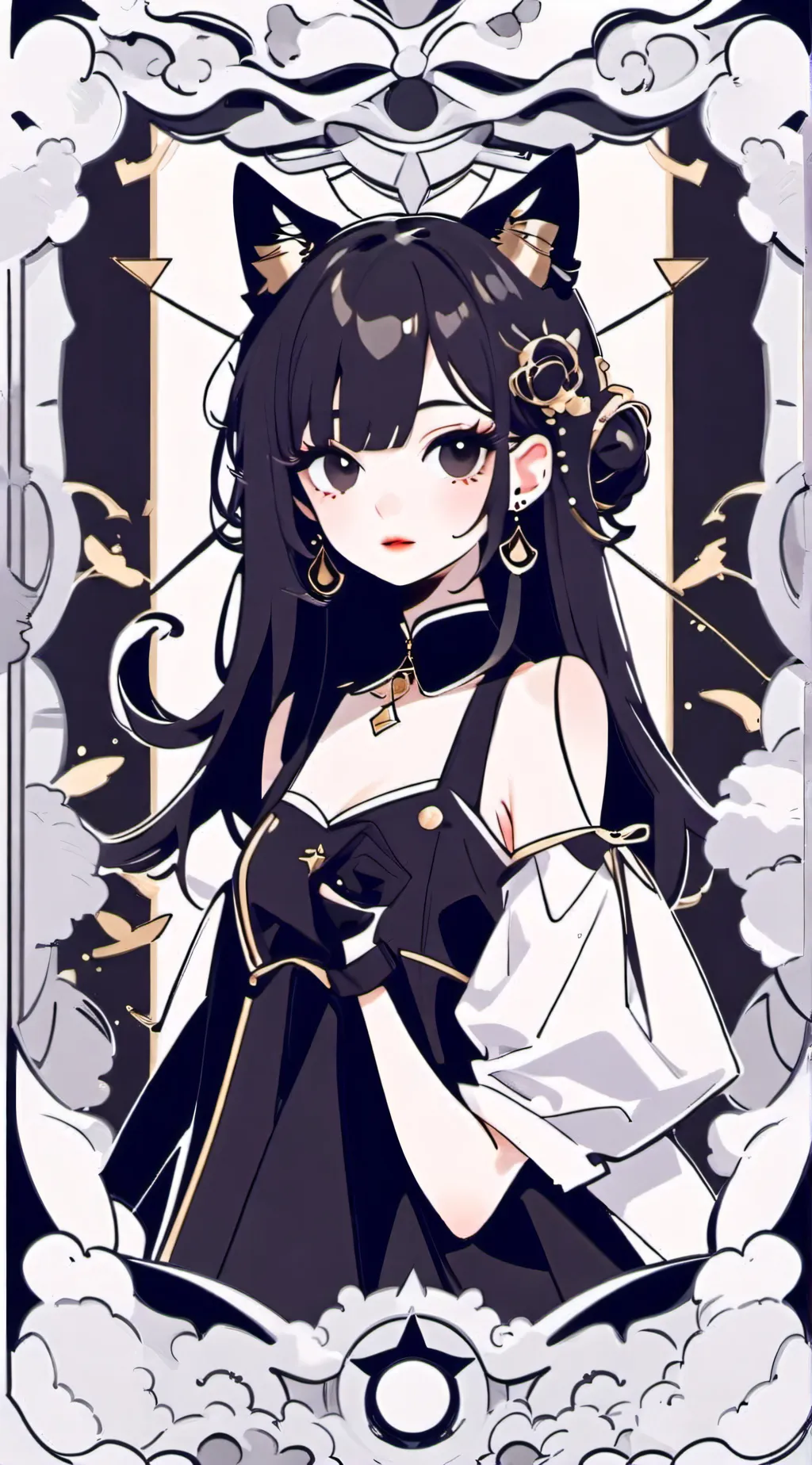 ai character: miss circle x y/n background