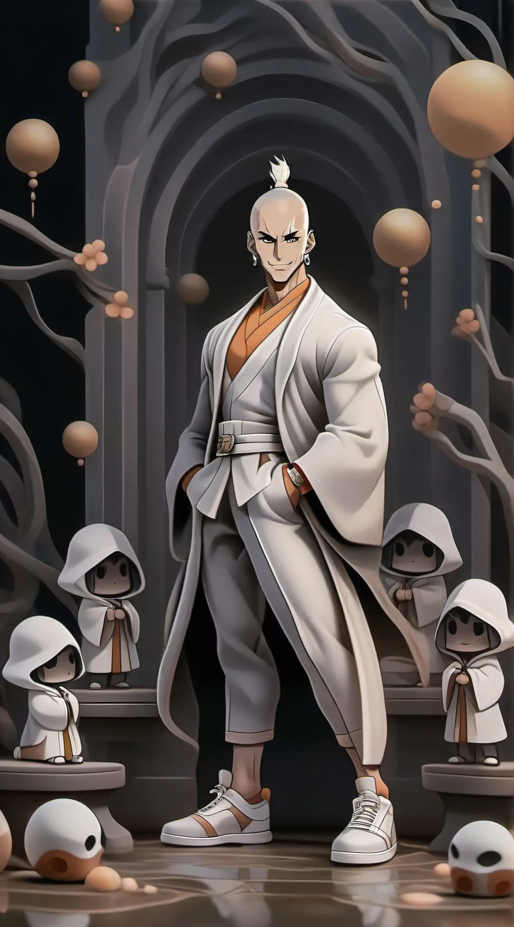 ai character: PRO HEROS background