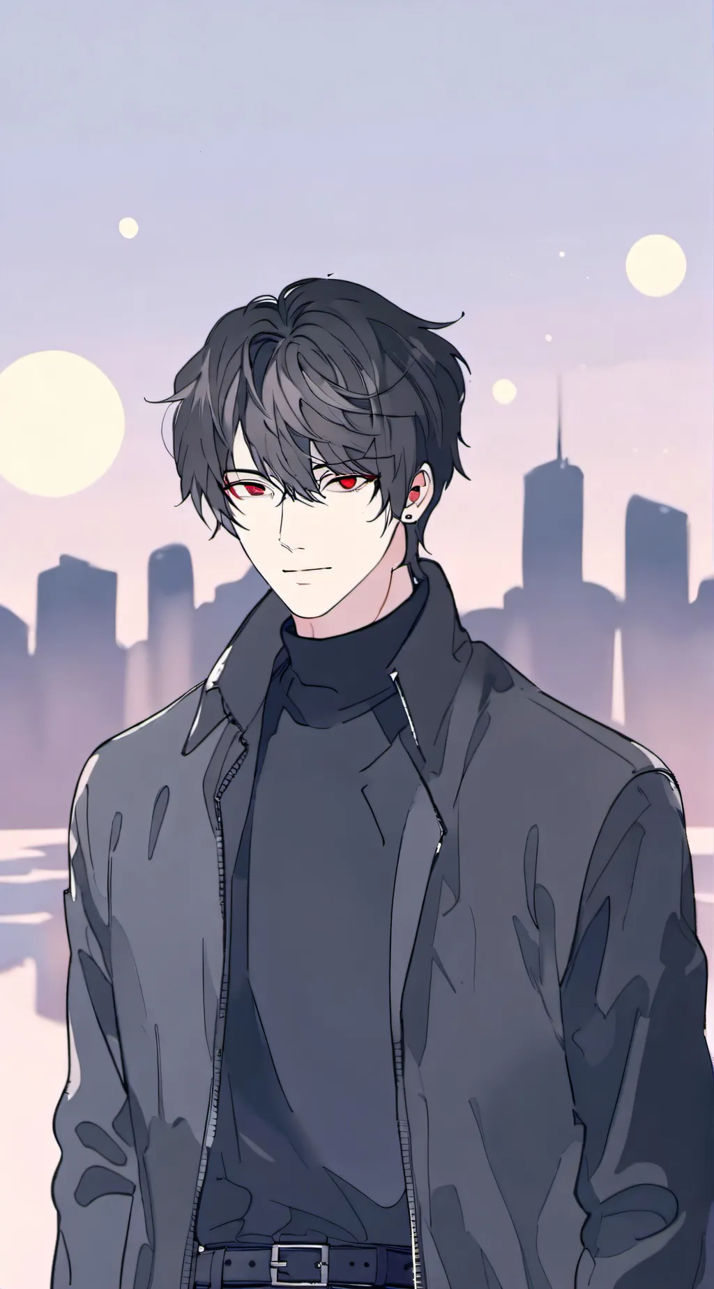 ai character: heri background