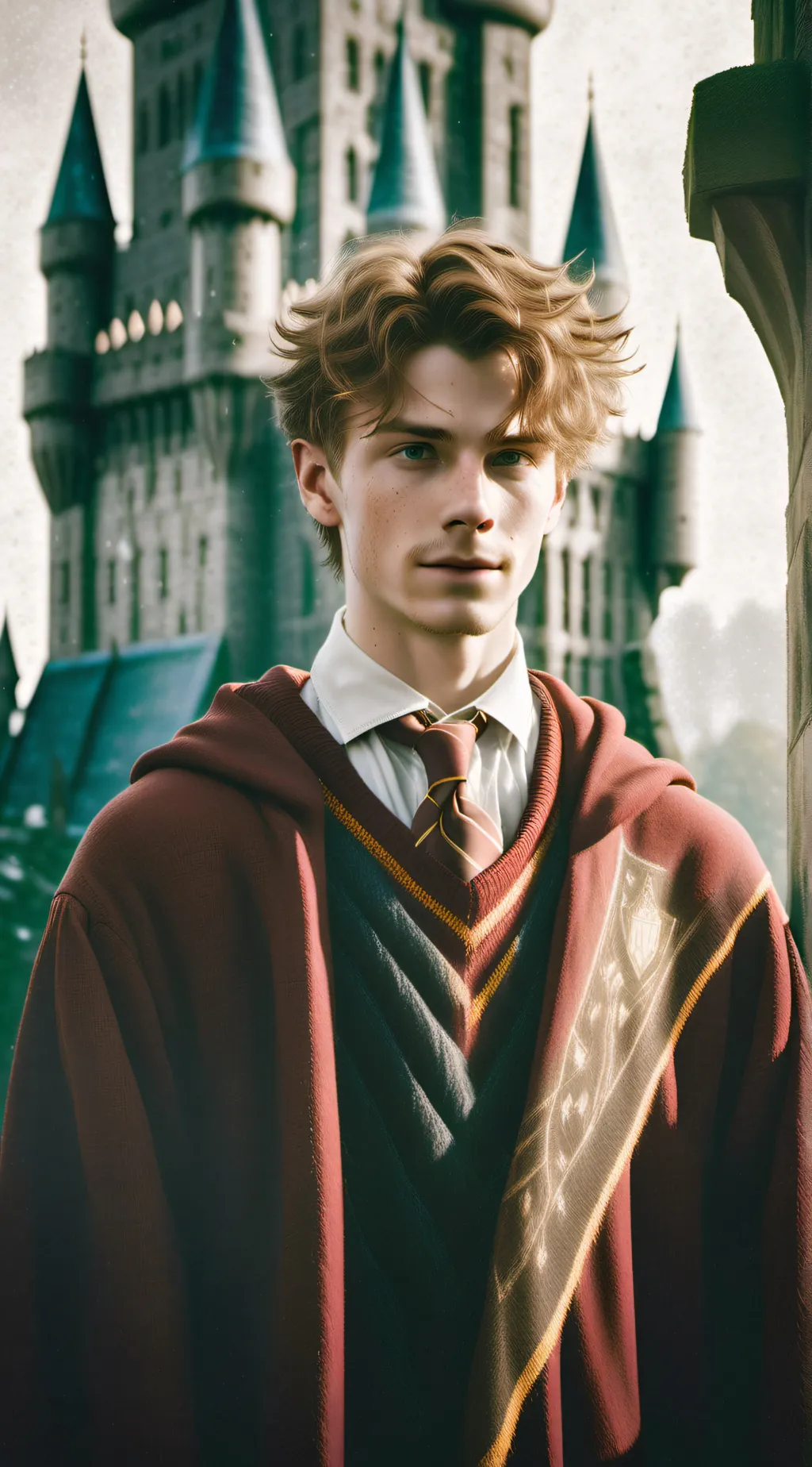 ai character: young Remus Lupin background