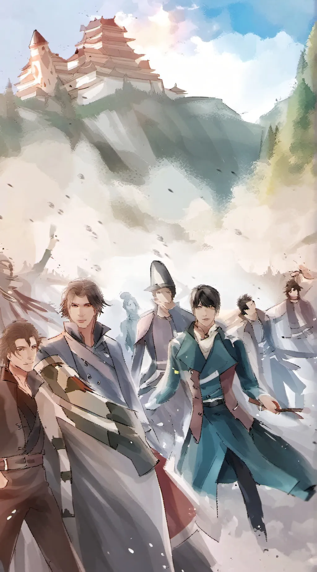 ai character: Royal revolution background