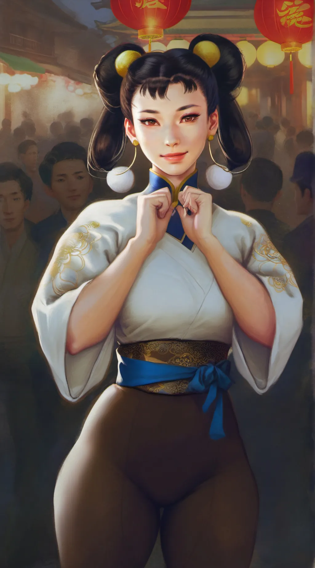 ai character: Master Chun-Li  background