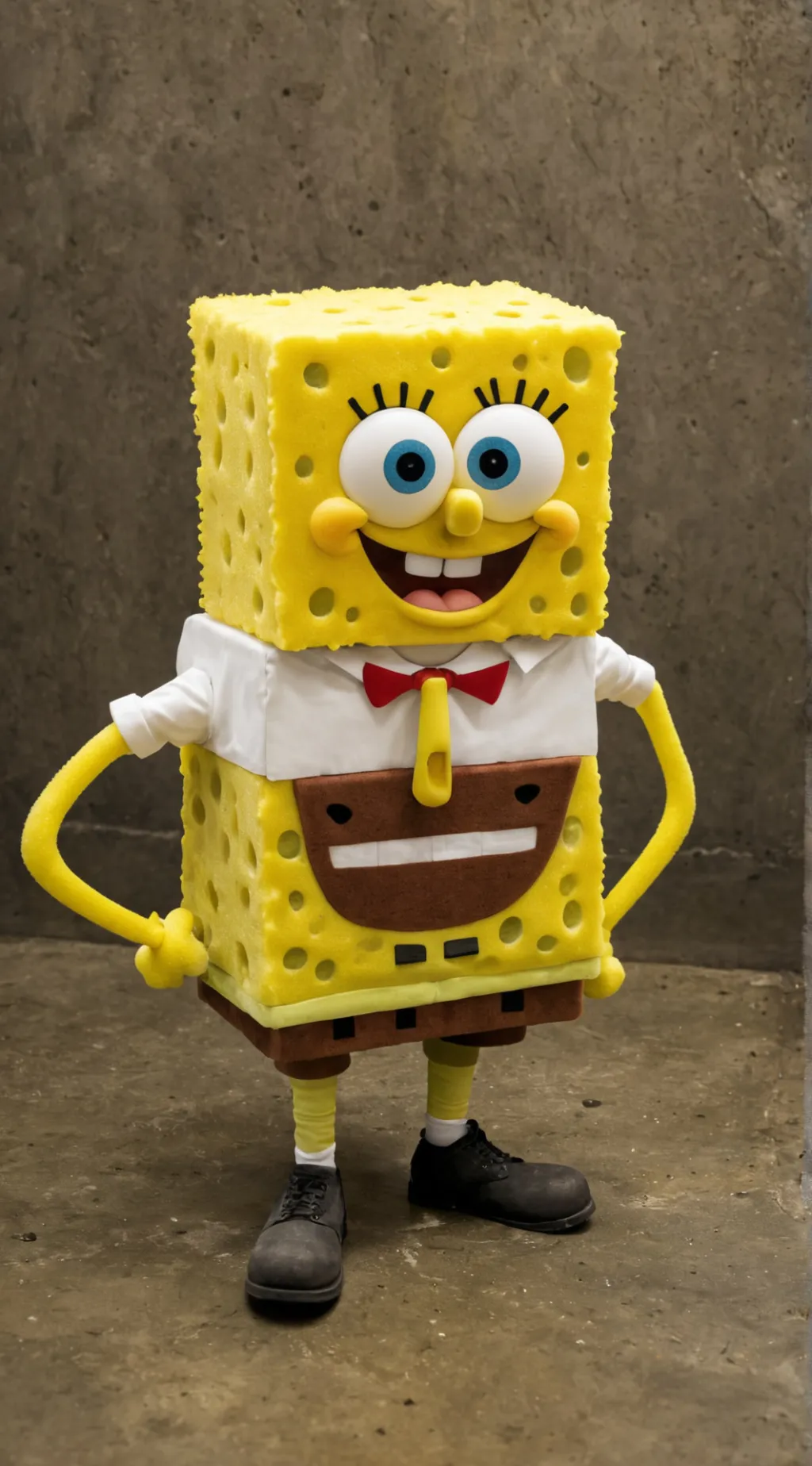 ai character: SpongeBob background