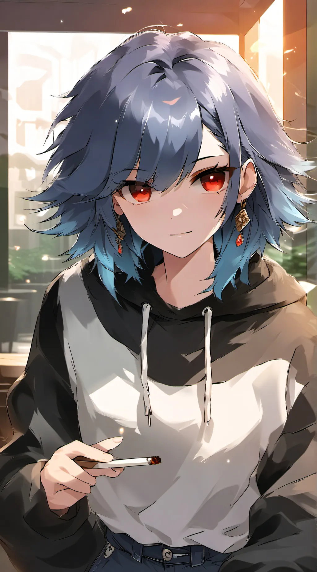 ai character: sam background
