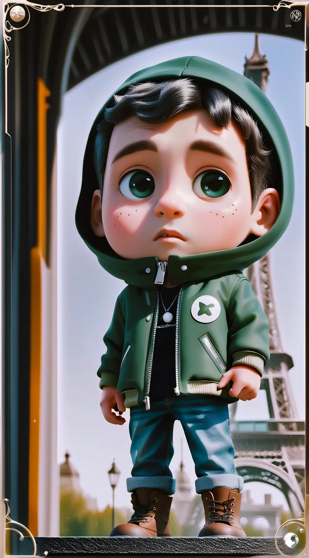 ai character: maxime  background