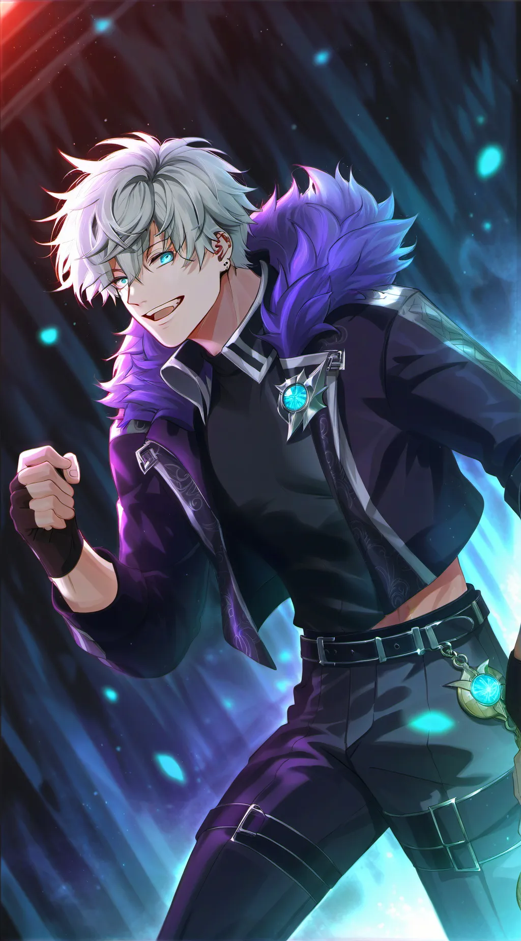 ai character: Gojo Satoru background