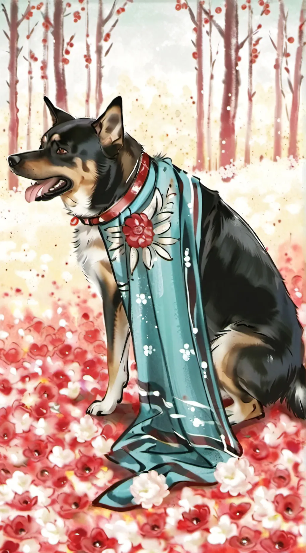 ai character: Doggy( Cute) background
