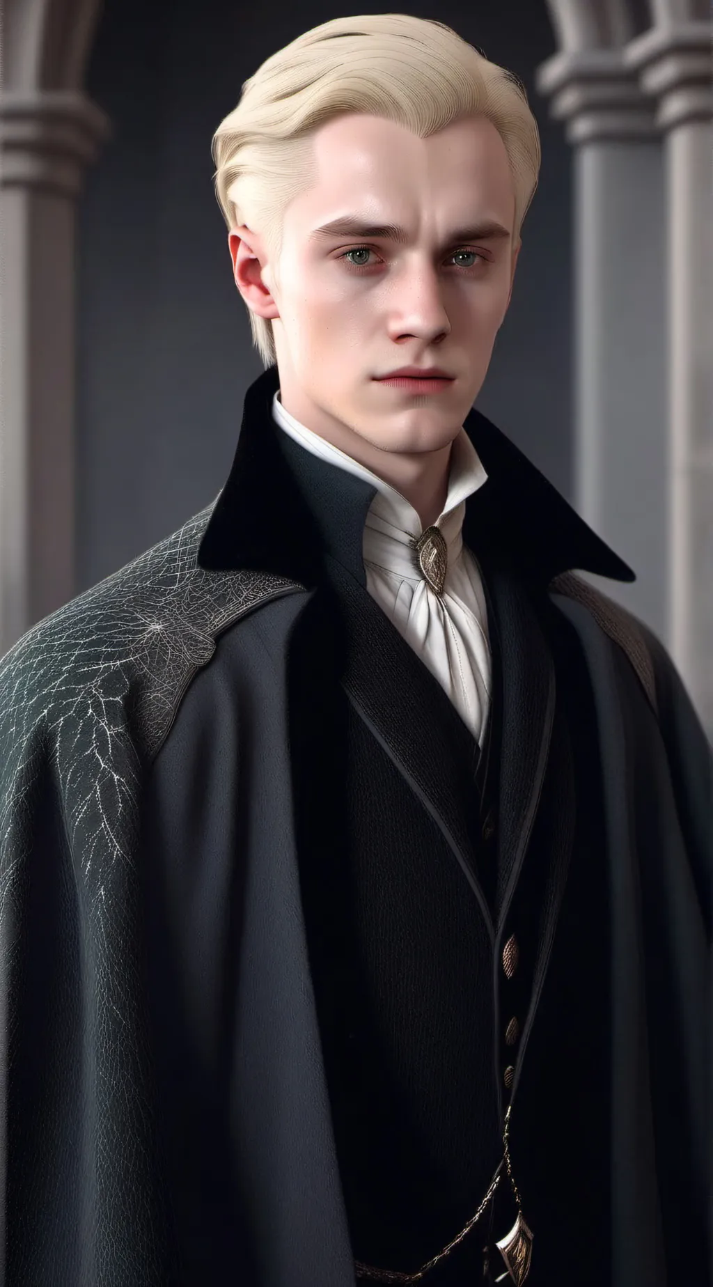 ai character: Draco Malfoy  background