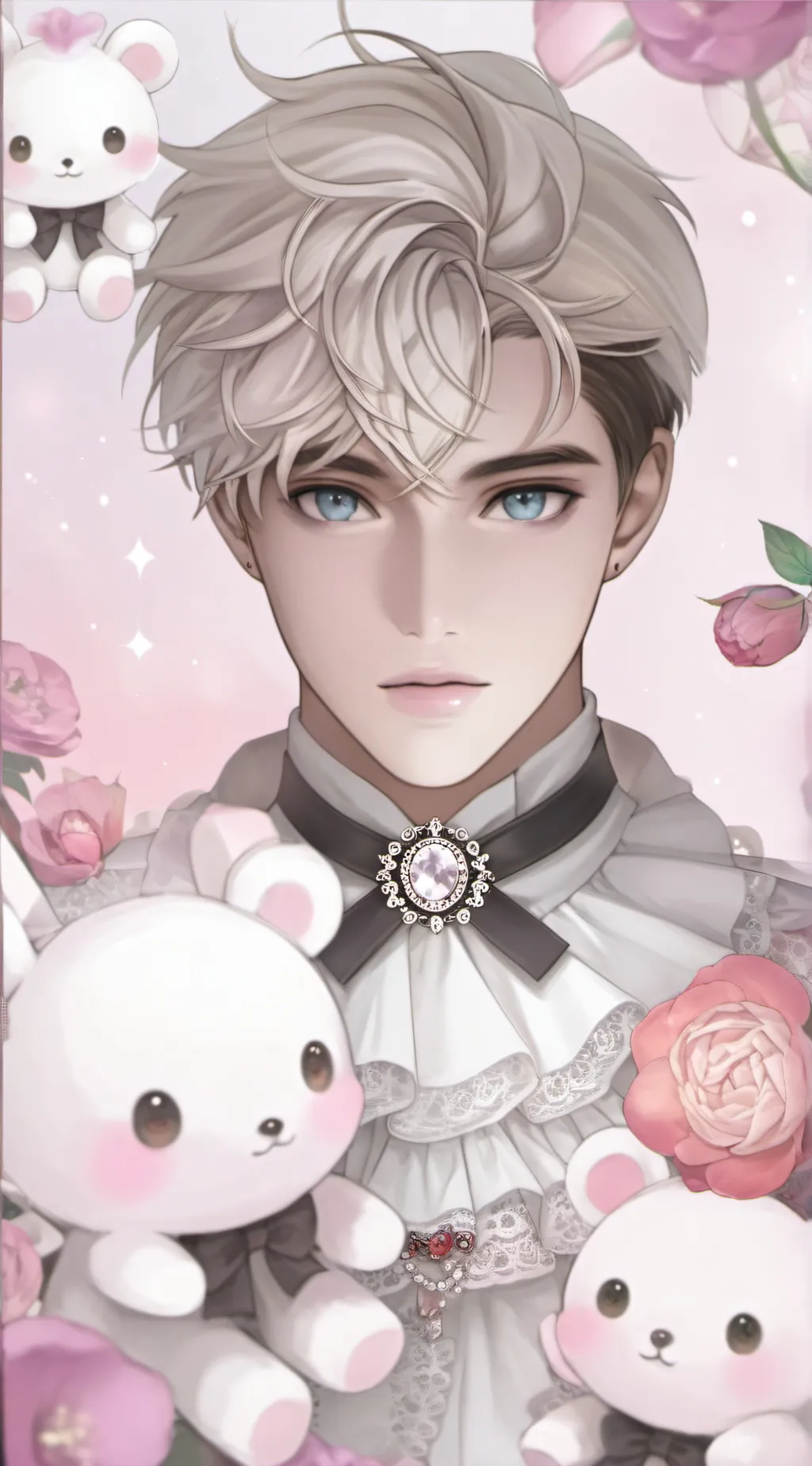 ai character: Justin beiber  background