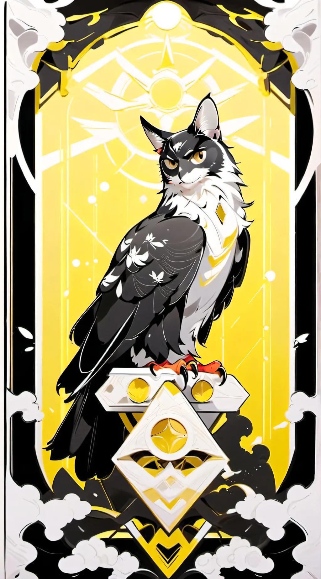 ai character: Kuroo and Bokuto background