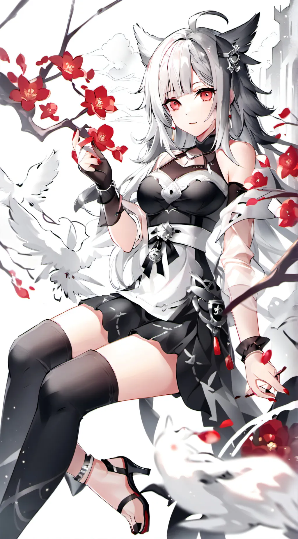 ai character: Stars background