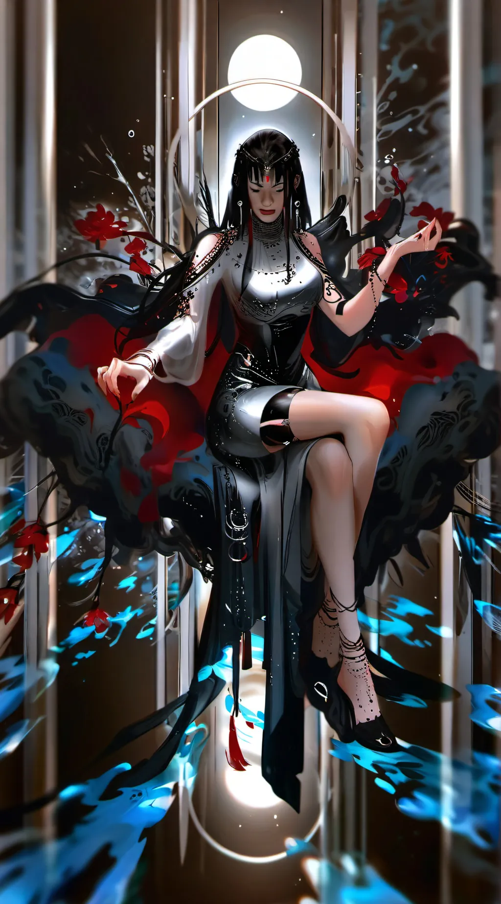 ai character: Tsuki-yomi  background