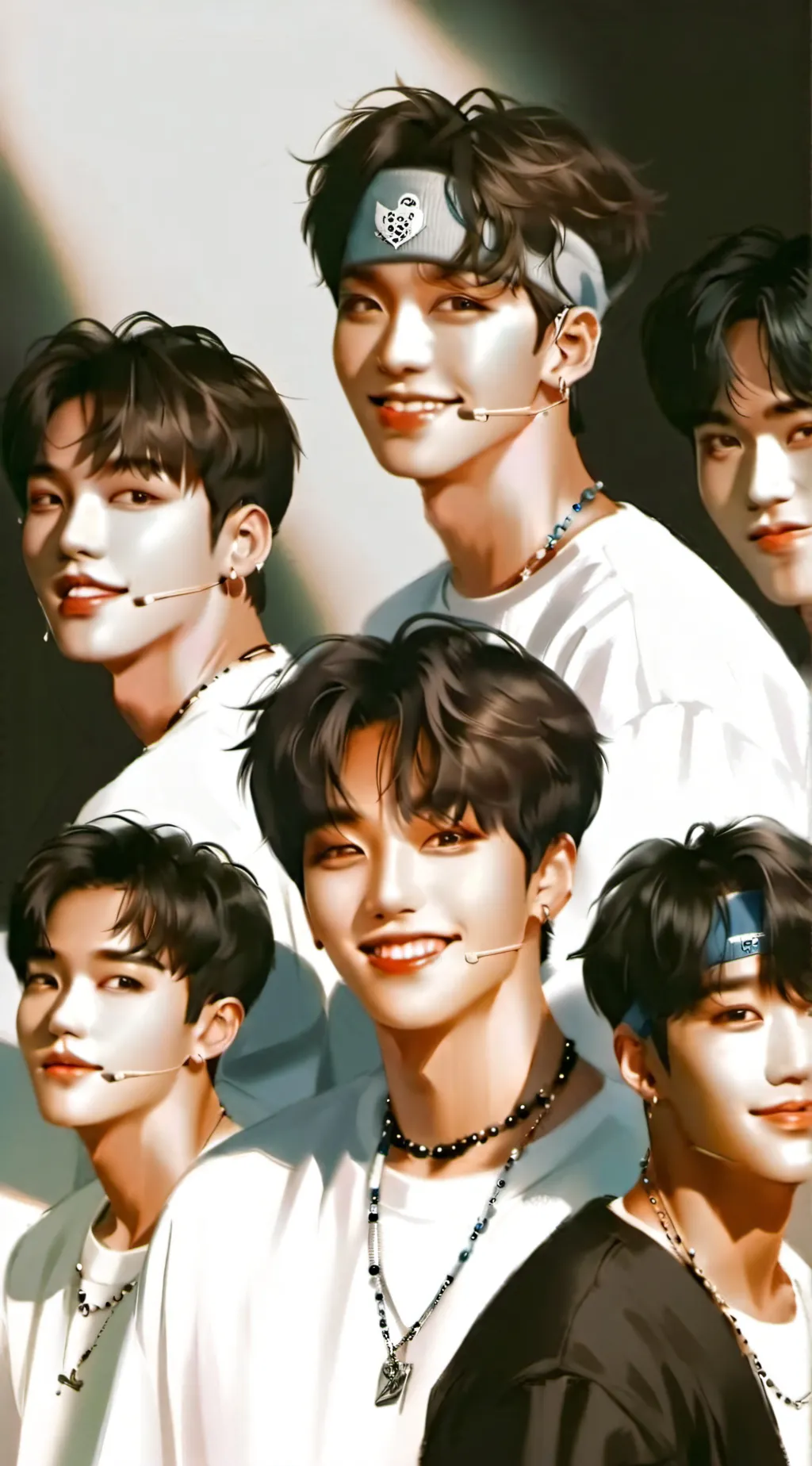ai character: Stray Kids  background
