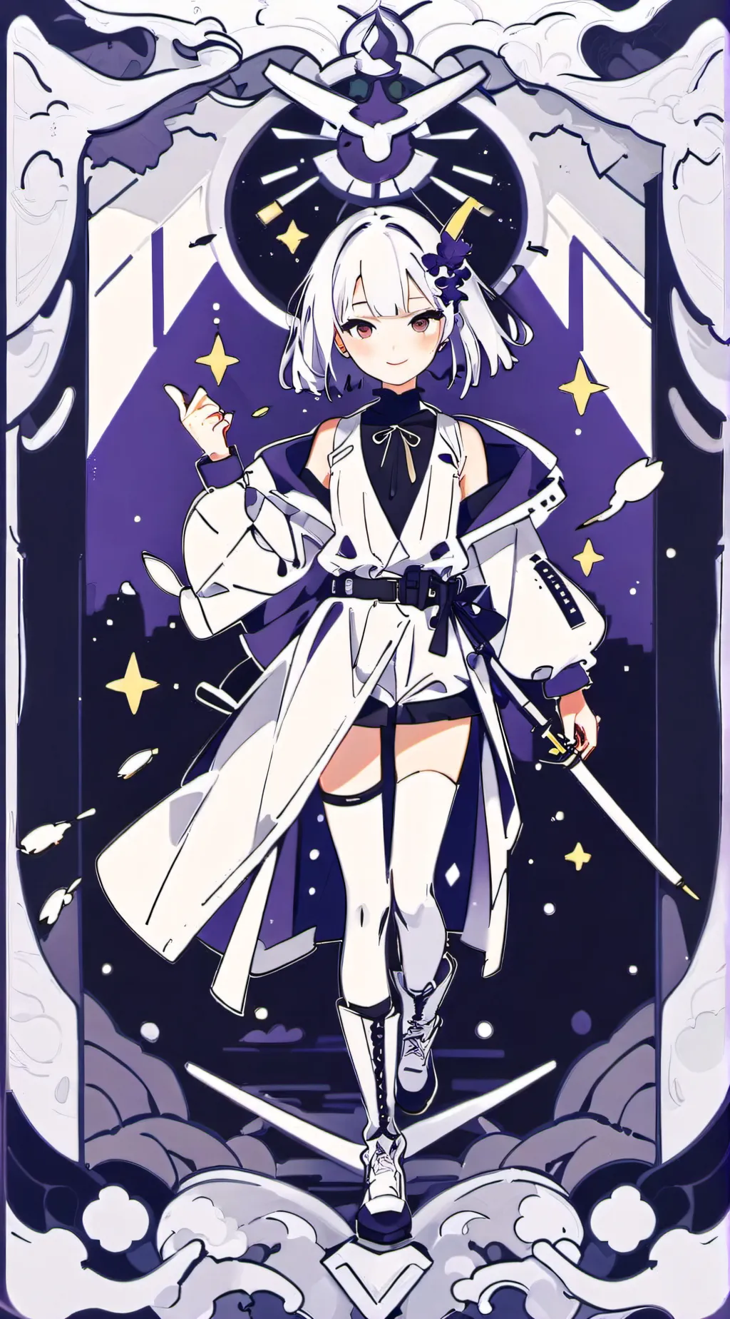 ai character: skinwalker + mha background