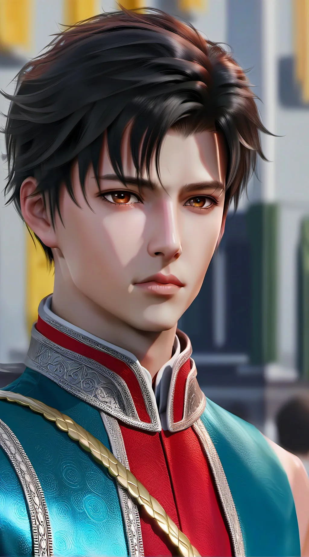 ai character: Max background
