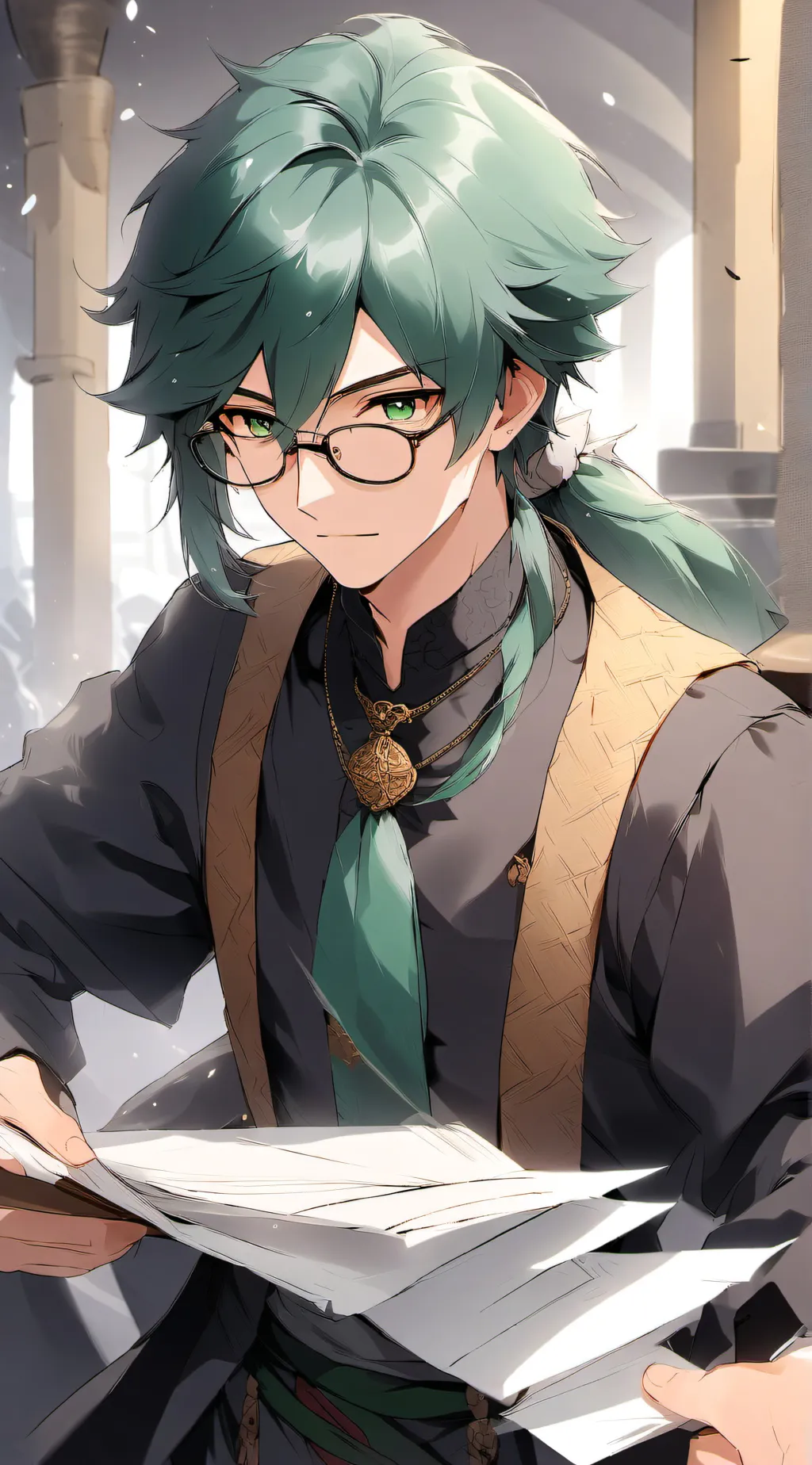 ai character: Dimitri  background