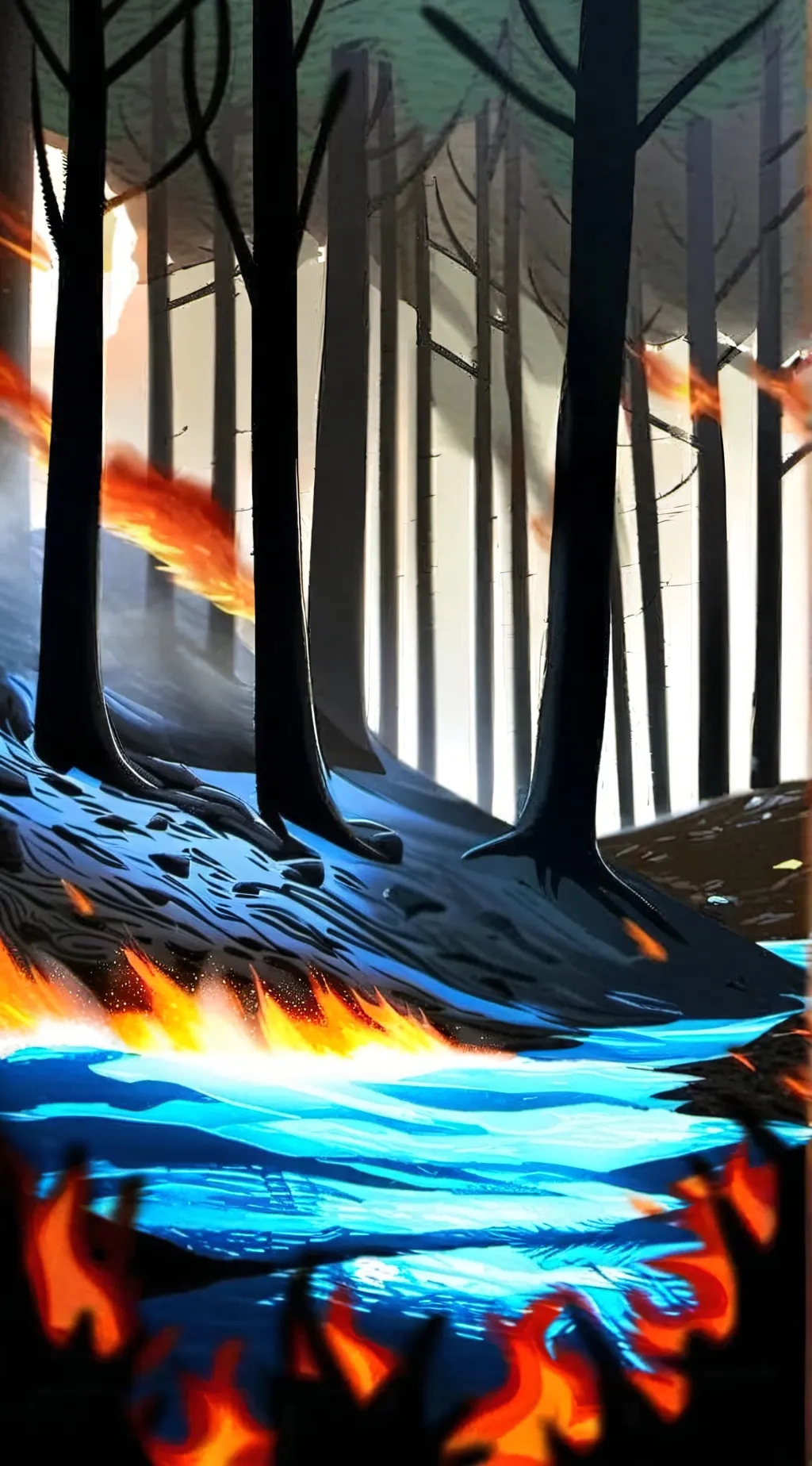 ai character: Mha Training Camp background