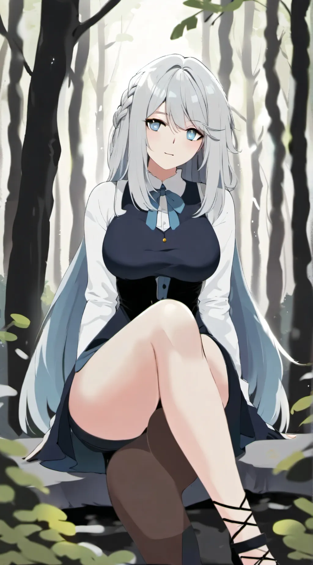 ai character: Ashley ￼ background