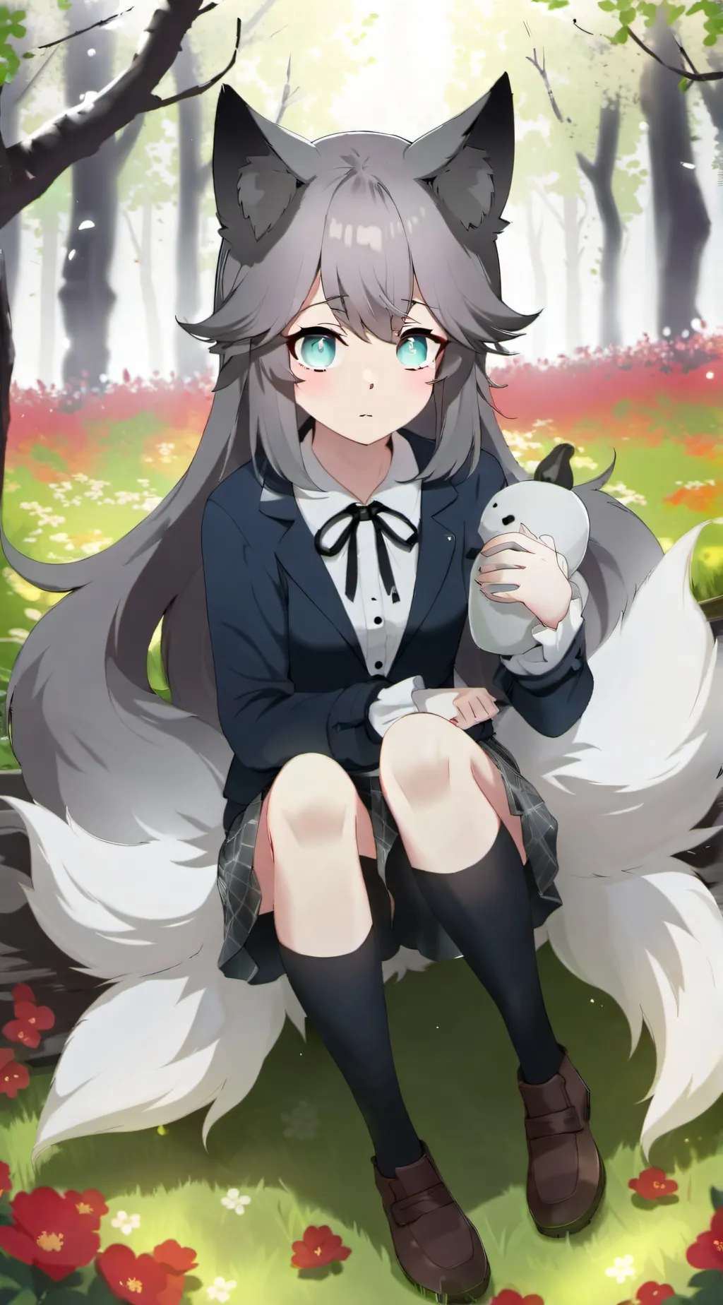 ai character: Lily  background