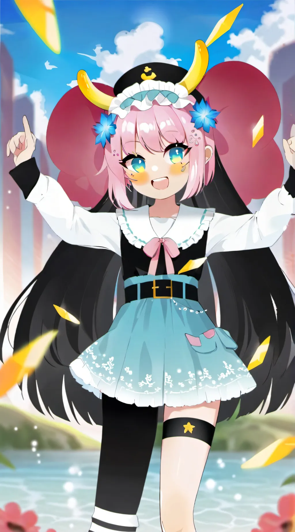 ai character: Vanilbean background