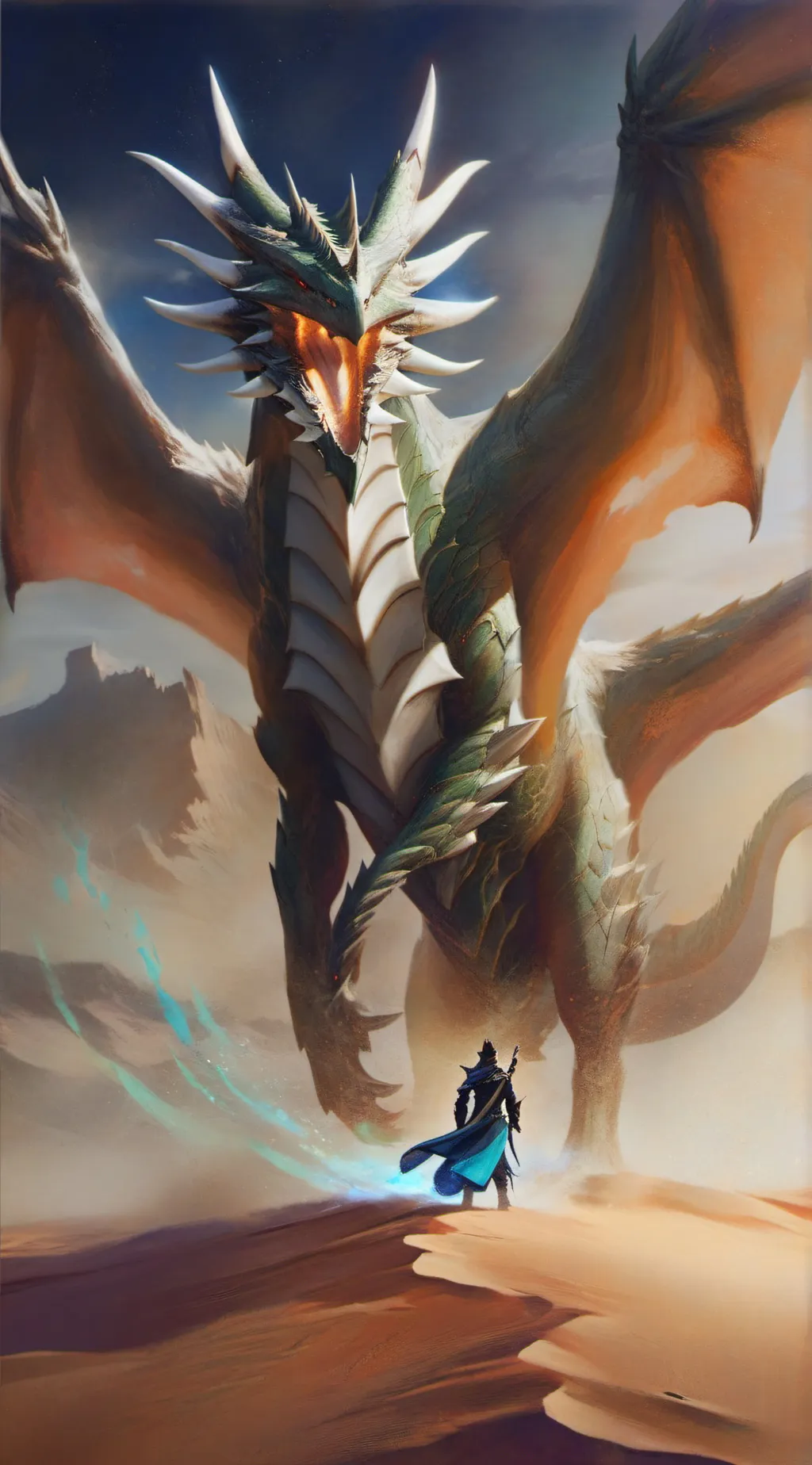 ai character: Qibli background