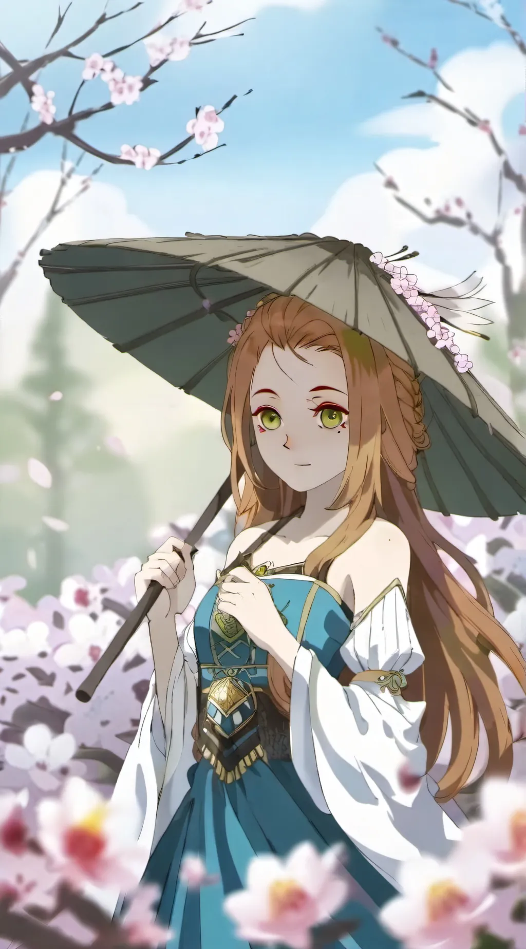 ai character: monica background