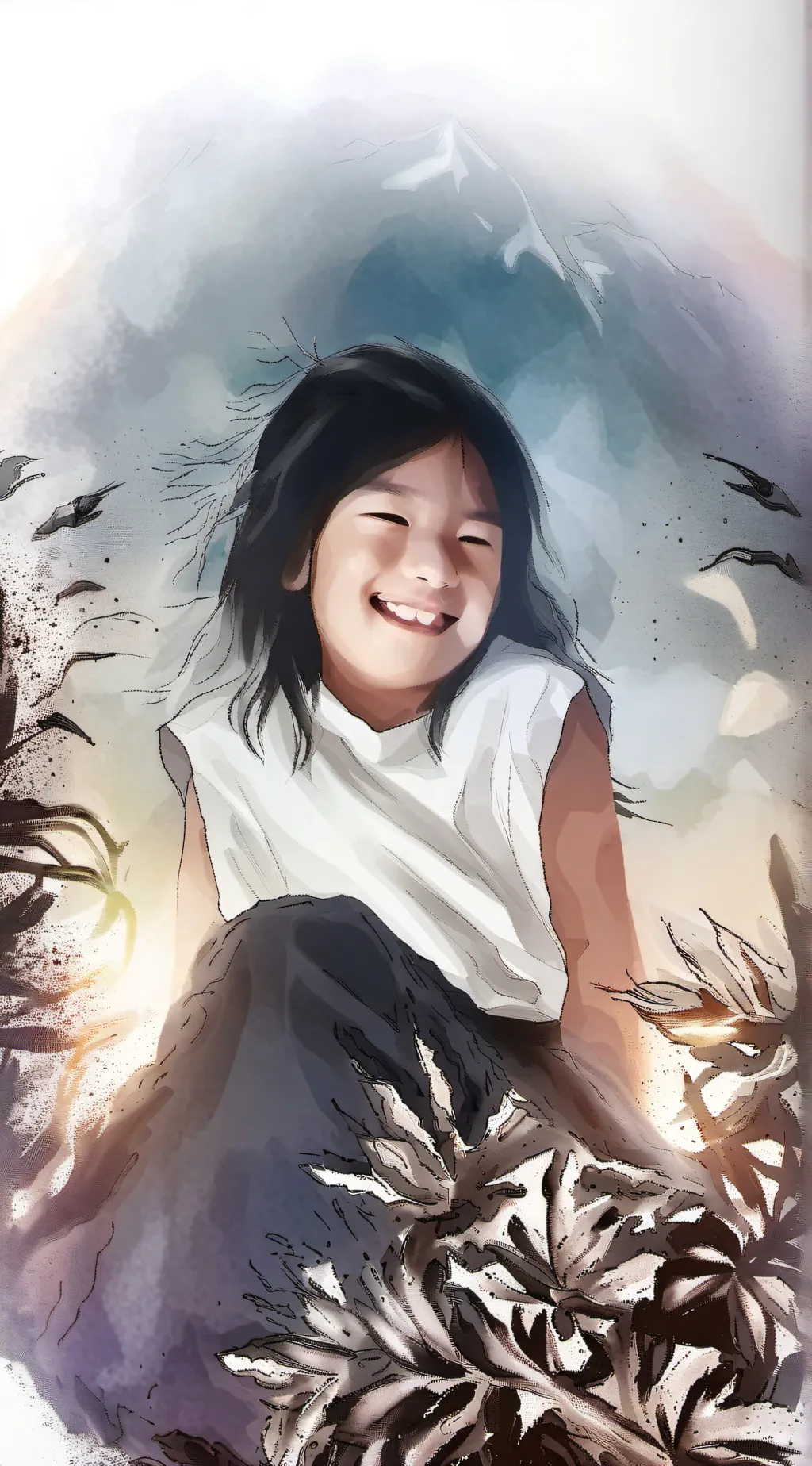 ai character: gabbyyyy background