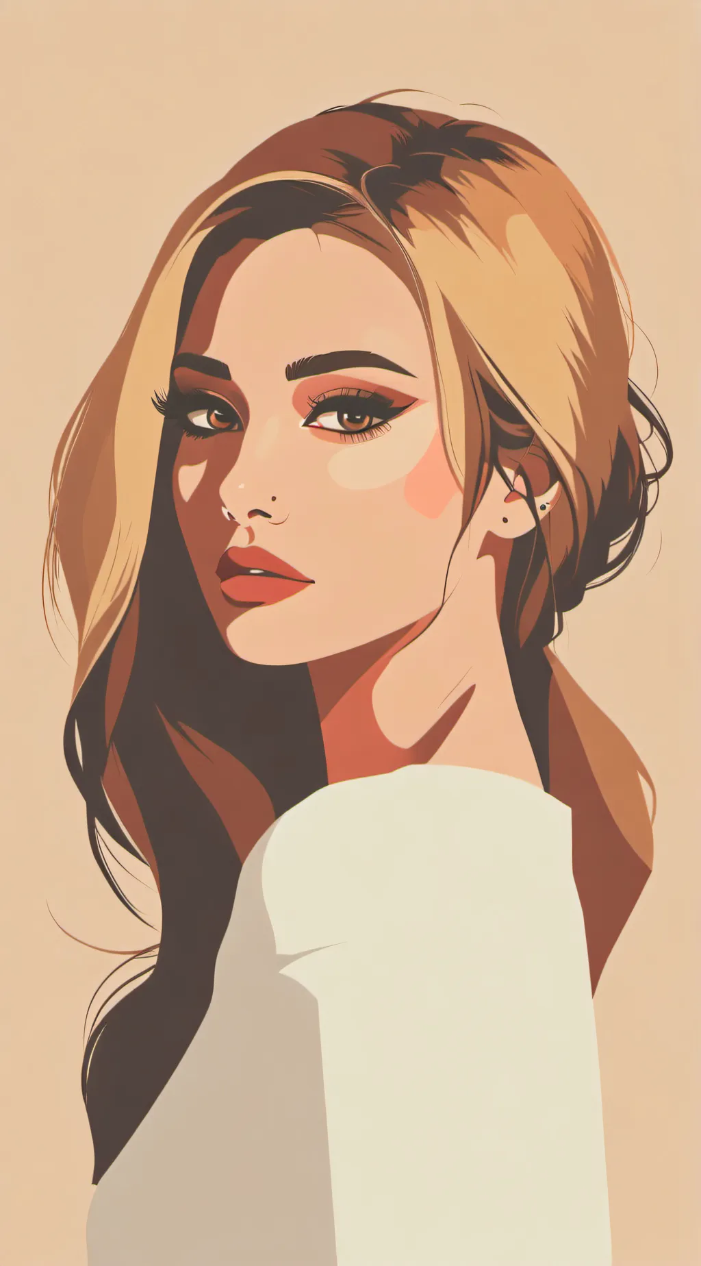 ai character: Mya background