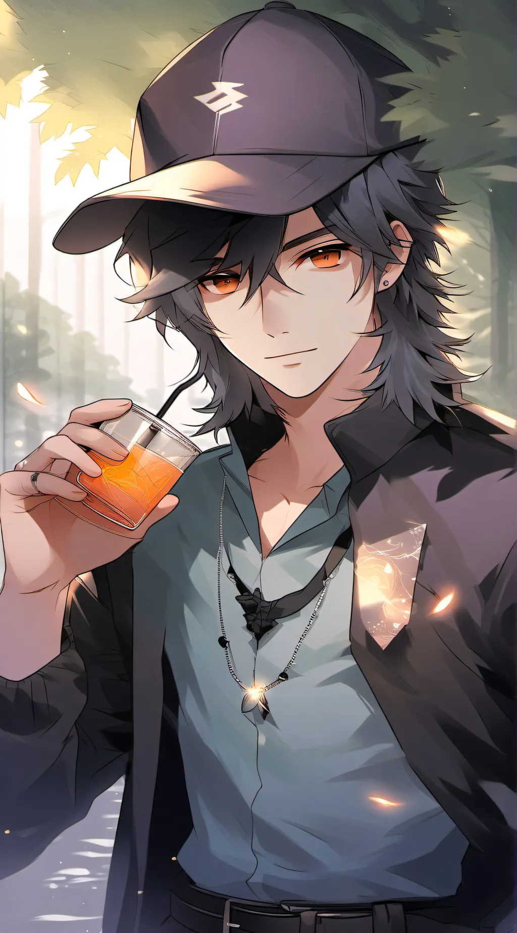 ai character: Ethan  background