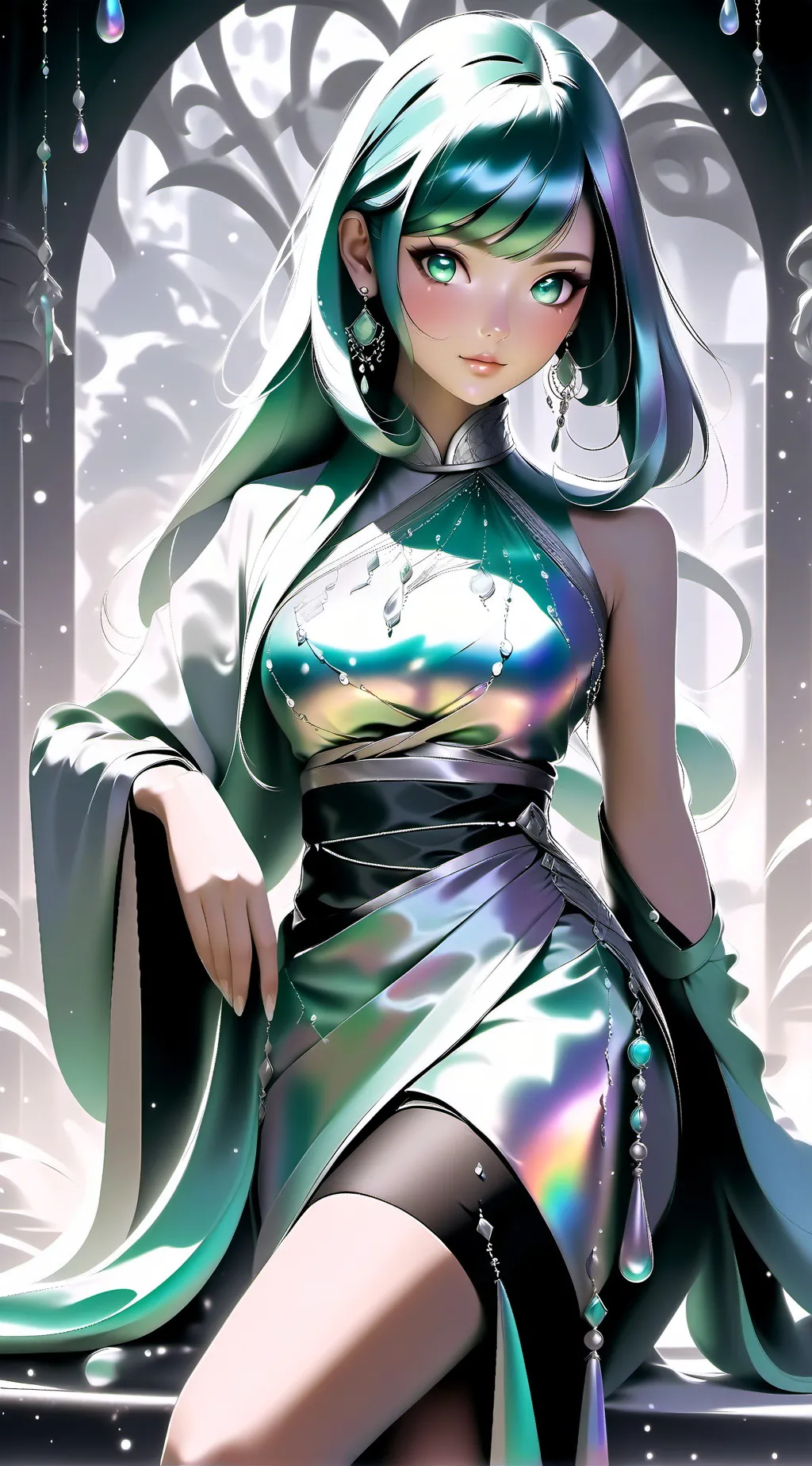 ai character: anime background