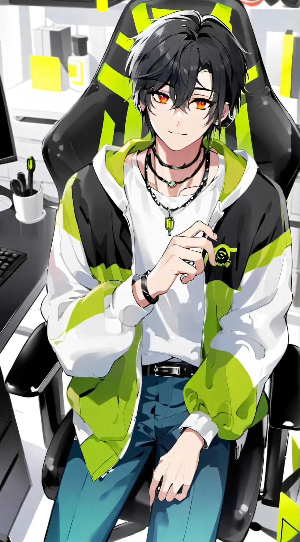 ai character: Kai background