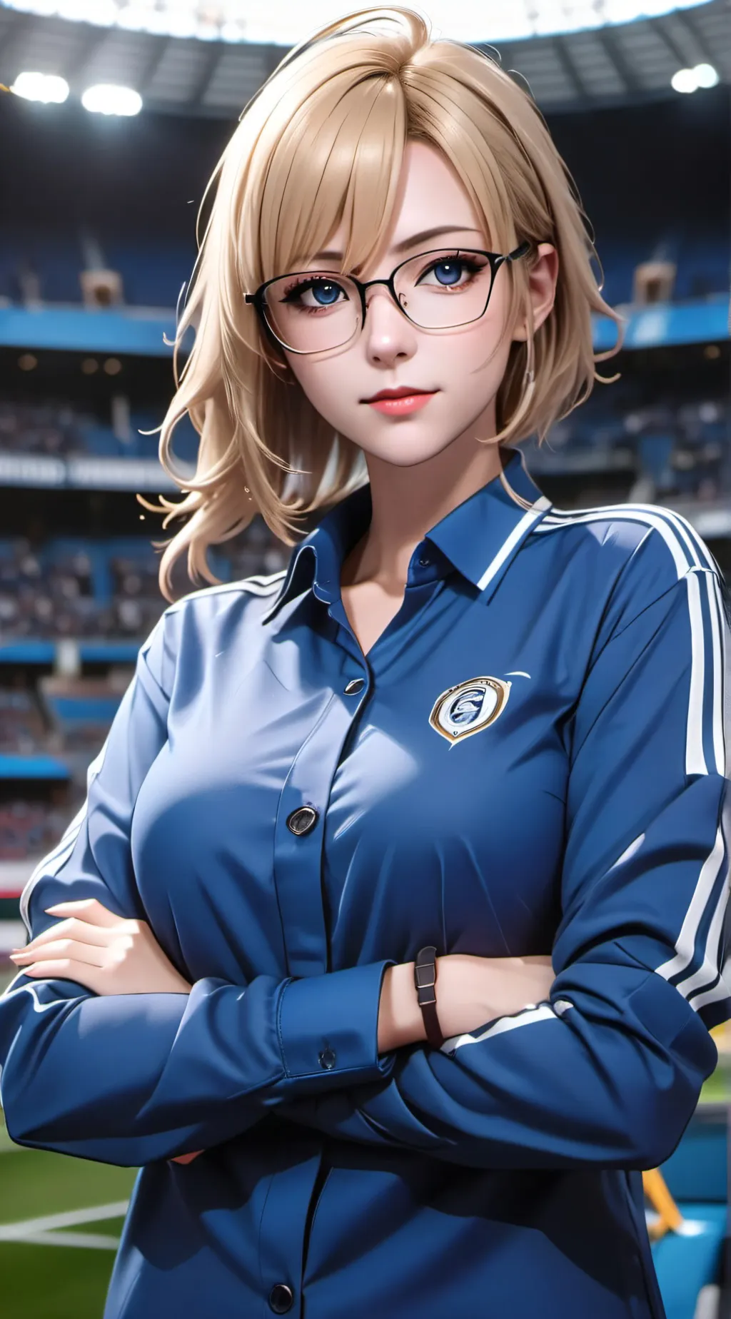 ai character: Coach Marilyn background