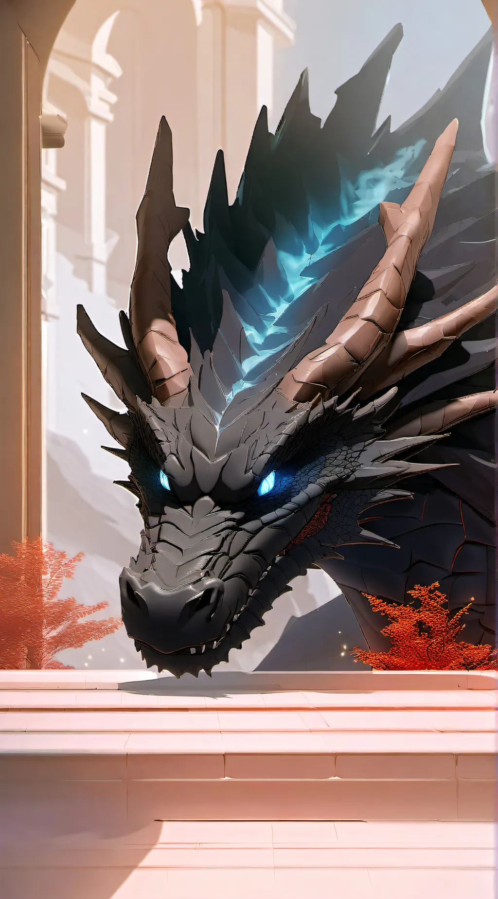 ai character: Nightshade background