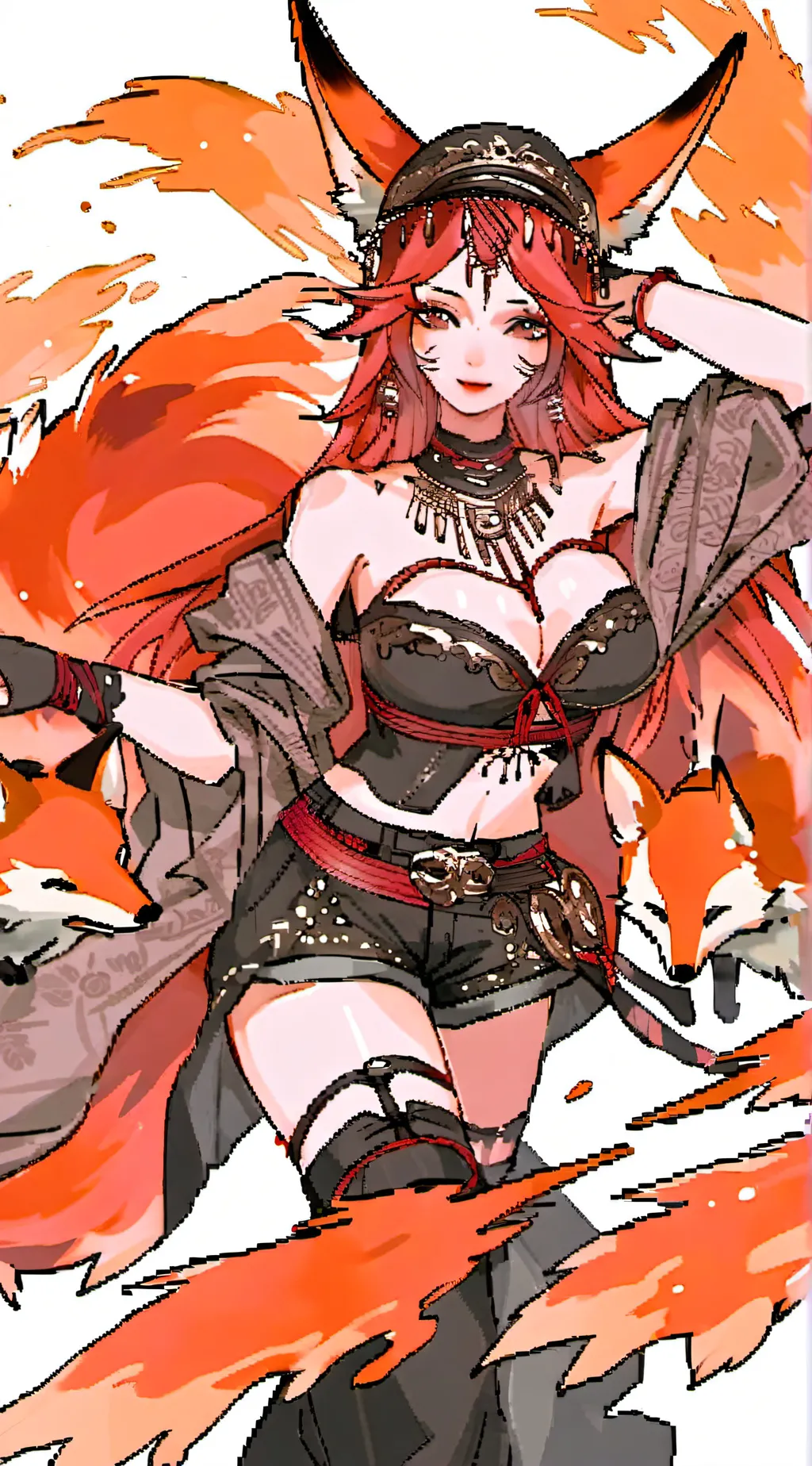 ai character: fexa background