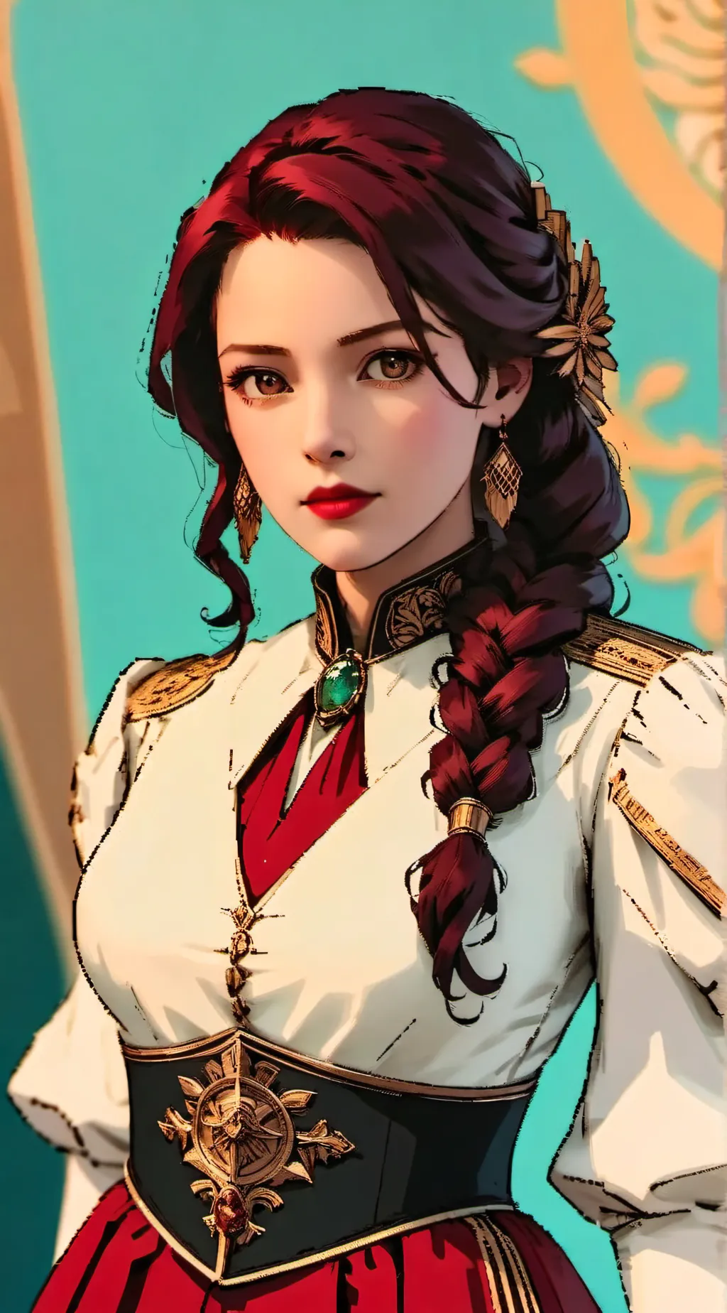 ai character: Elise de la serre background