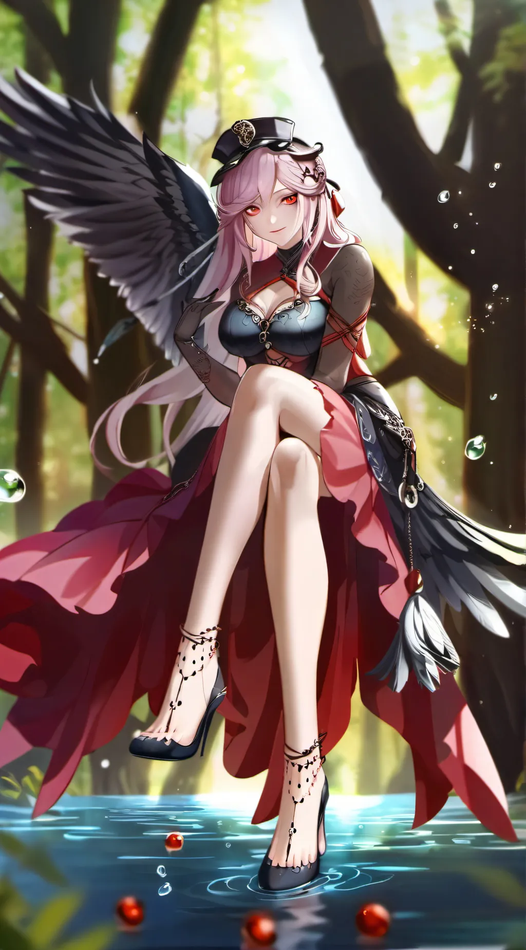 ai character: Aria background