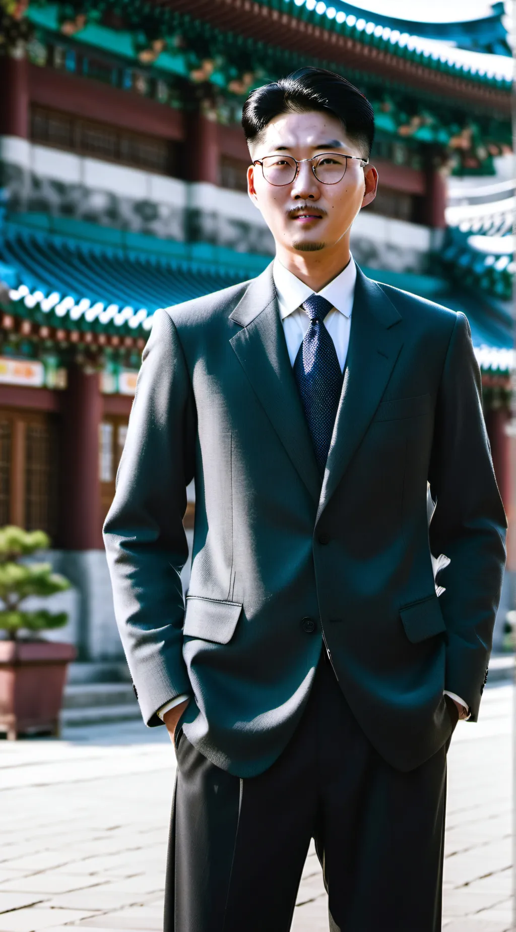 ai character: North korea background