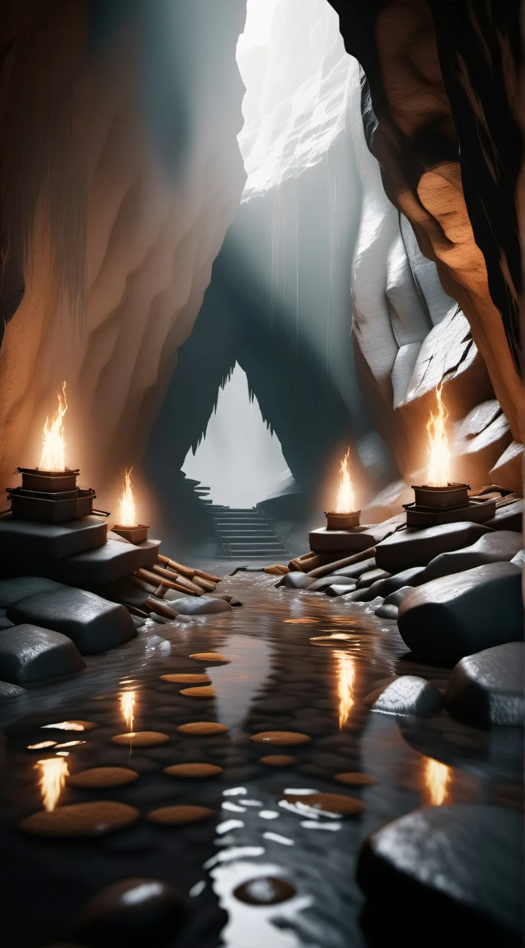 ai character: The Underland  background