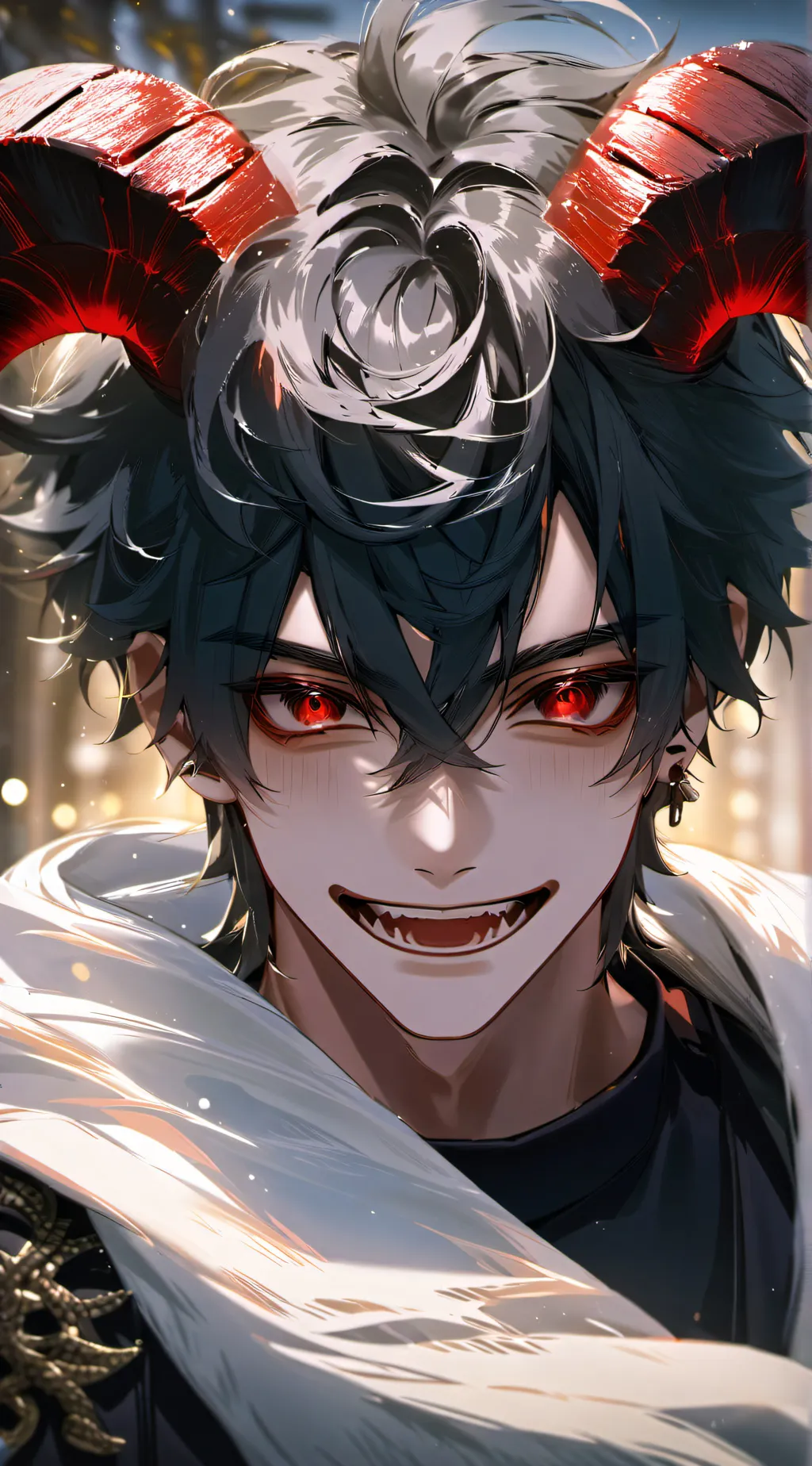 ai character: Oliver  background