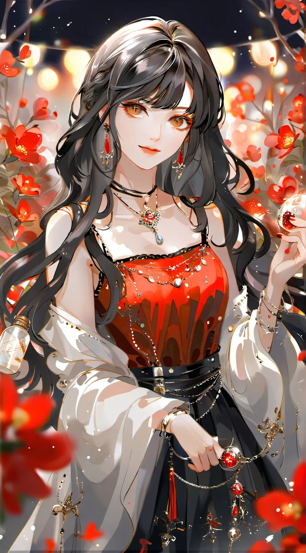 ai character: •~Lilac~• background